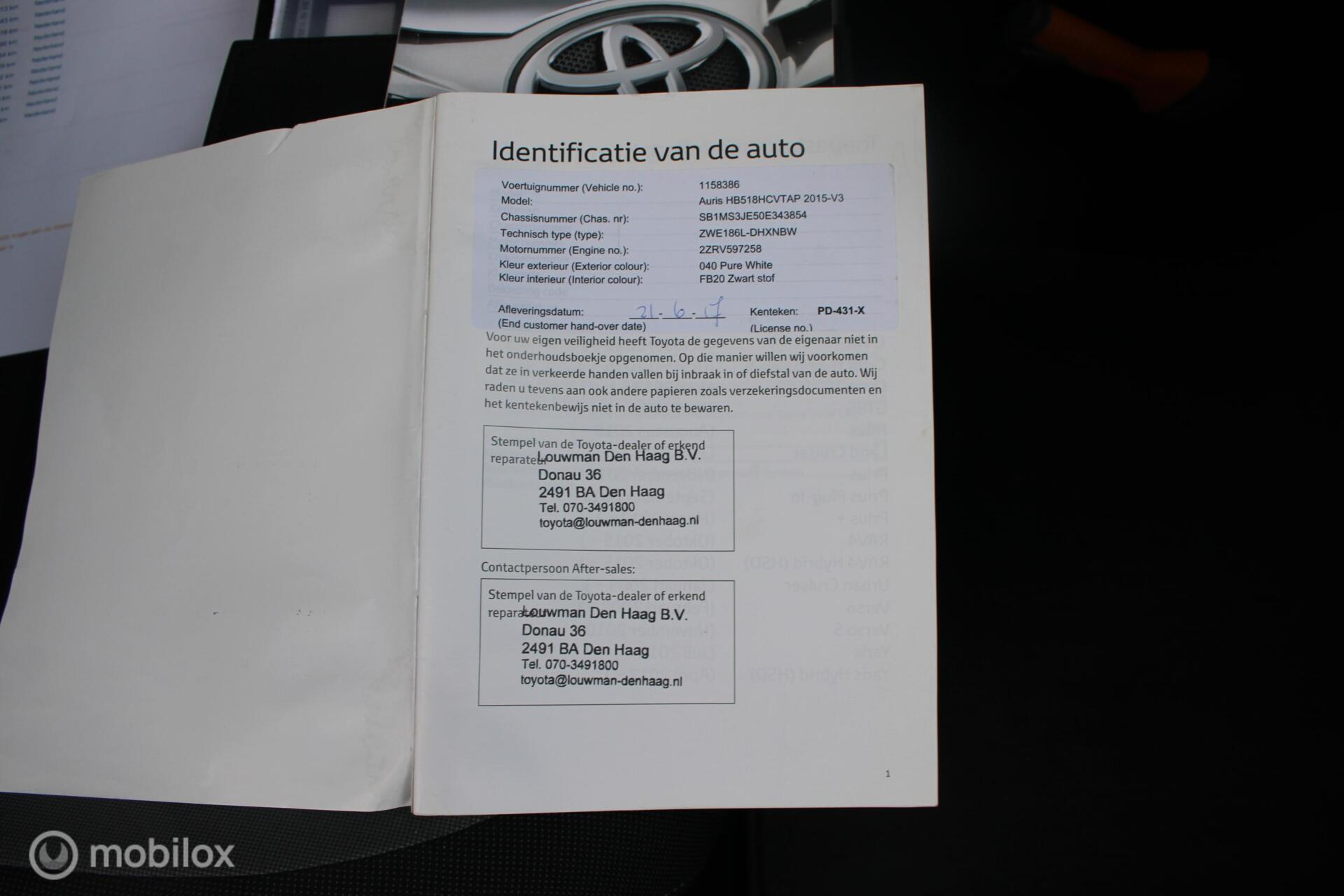 Foto van Toyota Toyota Auris
