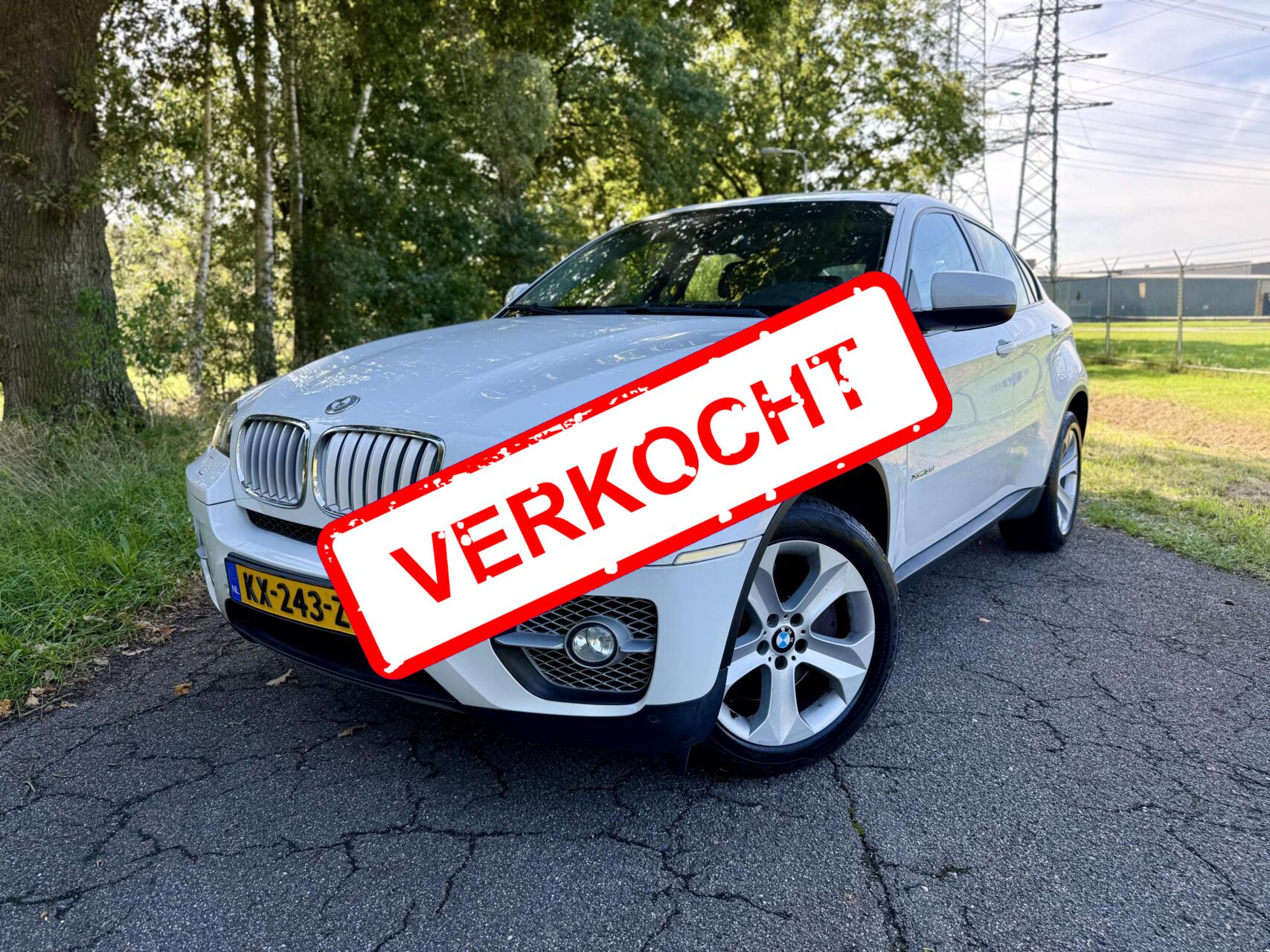 BMW X6 E71 3.0i xDrive 35i AUT Leer Navi Xenon Camera ☑️ 2008 - voorkant