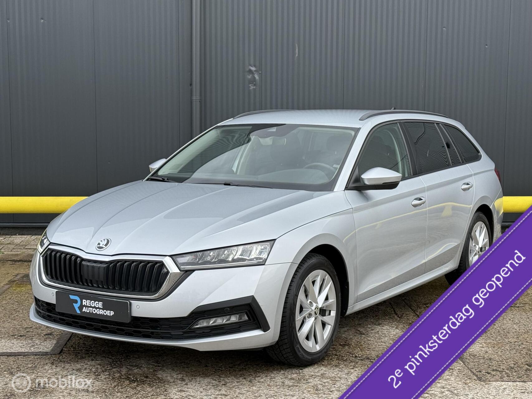 Skoda Octavia 1.0 e-TSI Ambition TREKHAAK | AUTOMAAT 2021 - voorkant