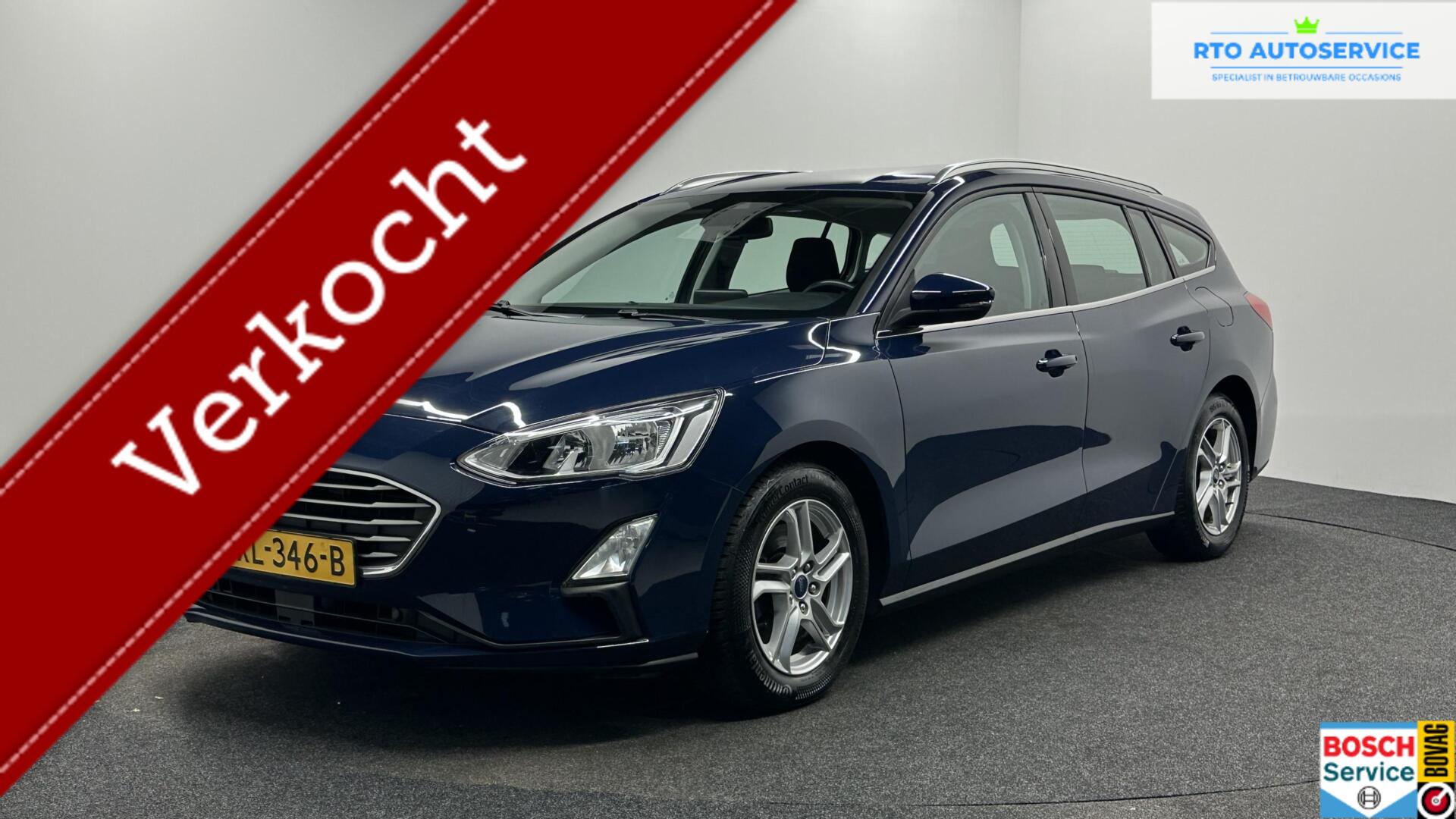 Ford Focus 1.0 EcoBoost Trend Edition Business TREKHAAK NAVI CARPLAY. 2019 - voorkant