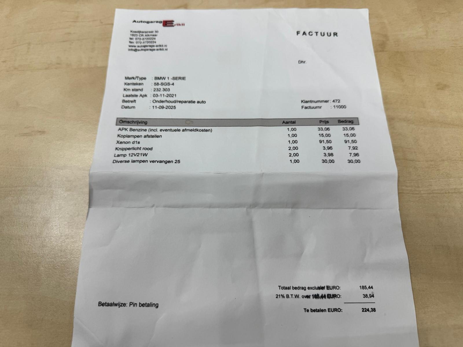 Foto van BMW 1er Reihe