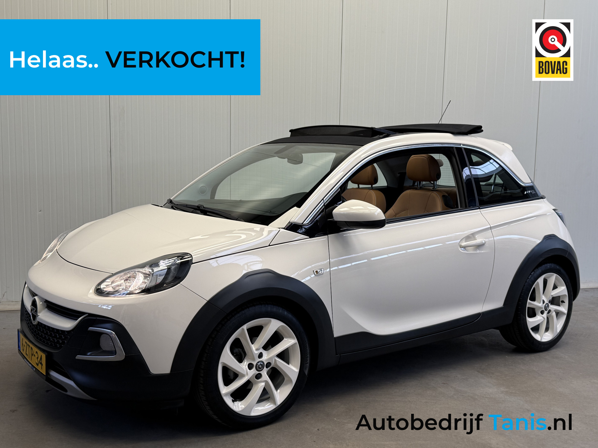 Opel Adam 1.0 Turbo Rocks 2015 - voorkant