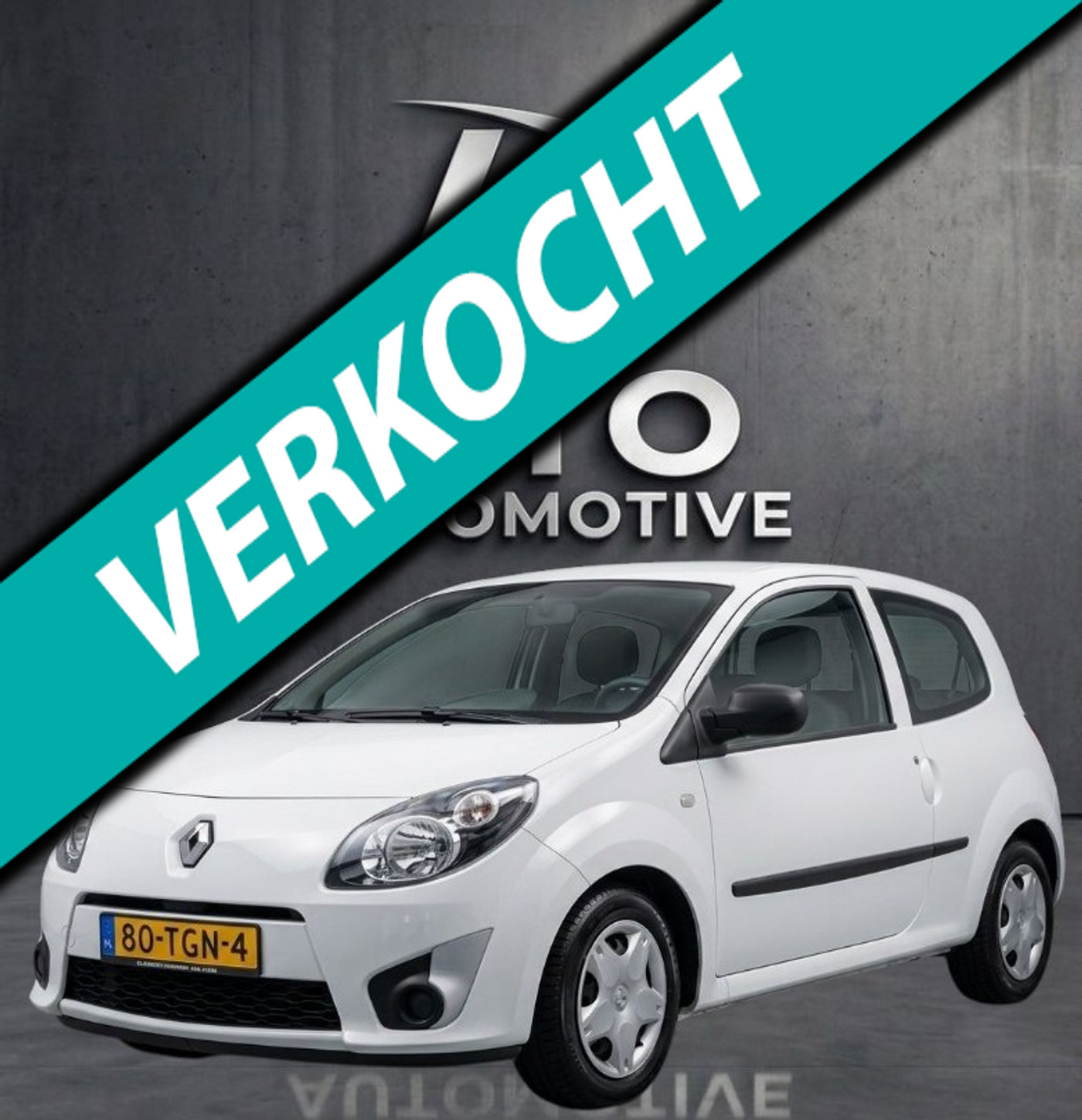 Renault Twingo 1.2-16V Authentique |AIRCO|ZUINIG|WHITE| 2012 - voorkant