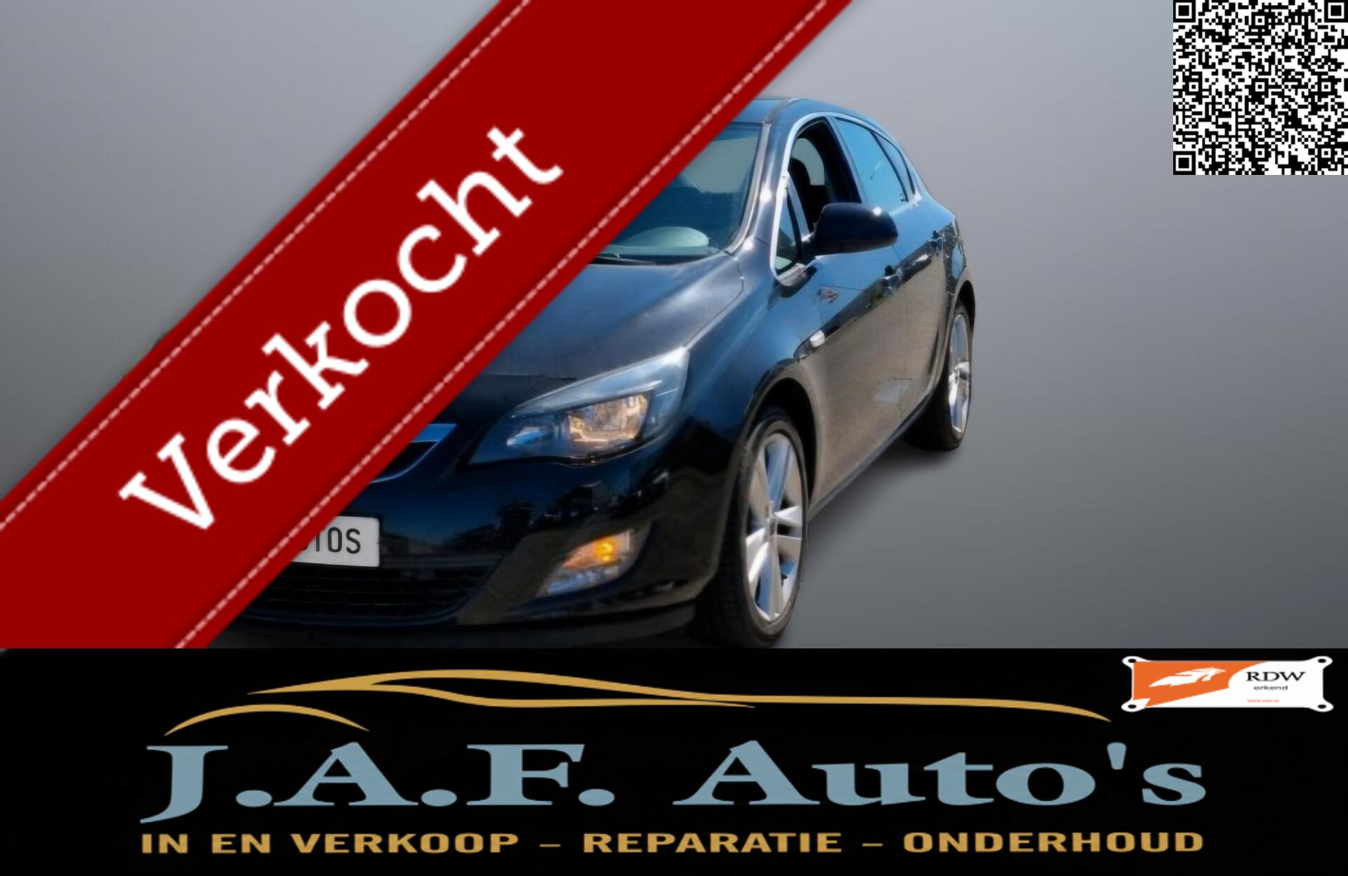Opel Astra 1.4 Turbo Sport 2011 - voorkant