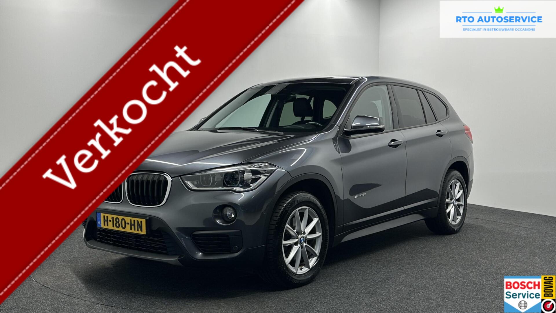 BMW X1 Sdrive18i sDrive18i High Executive CAMERA LEER ECC NAVI CRUISE LM. 2016 - voorkant