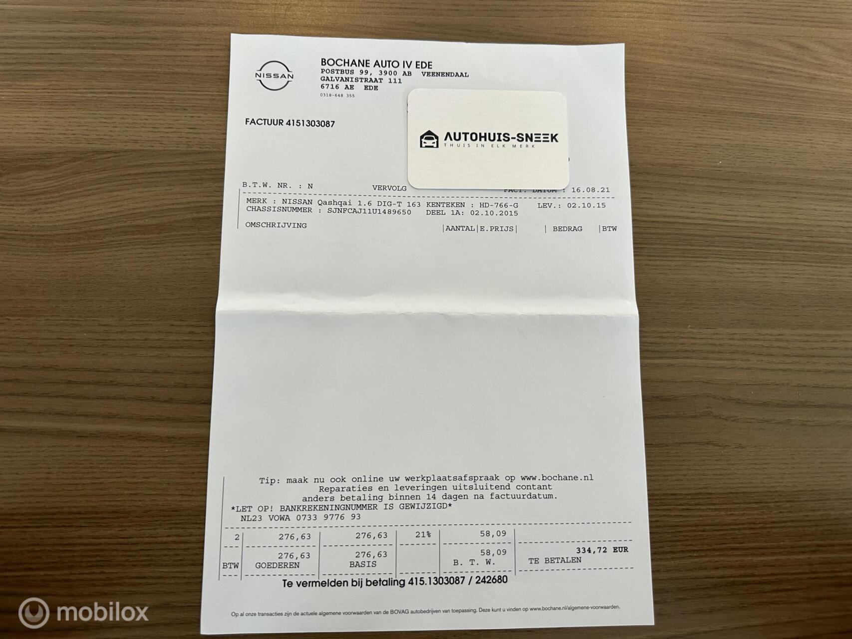 Foto van Nissan Nissan Qashqai