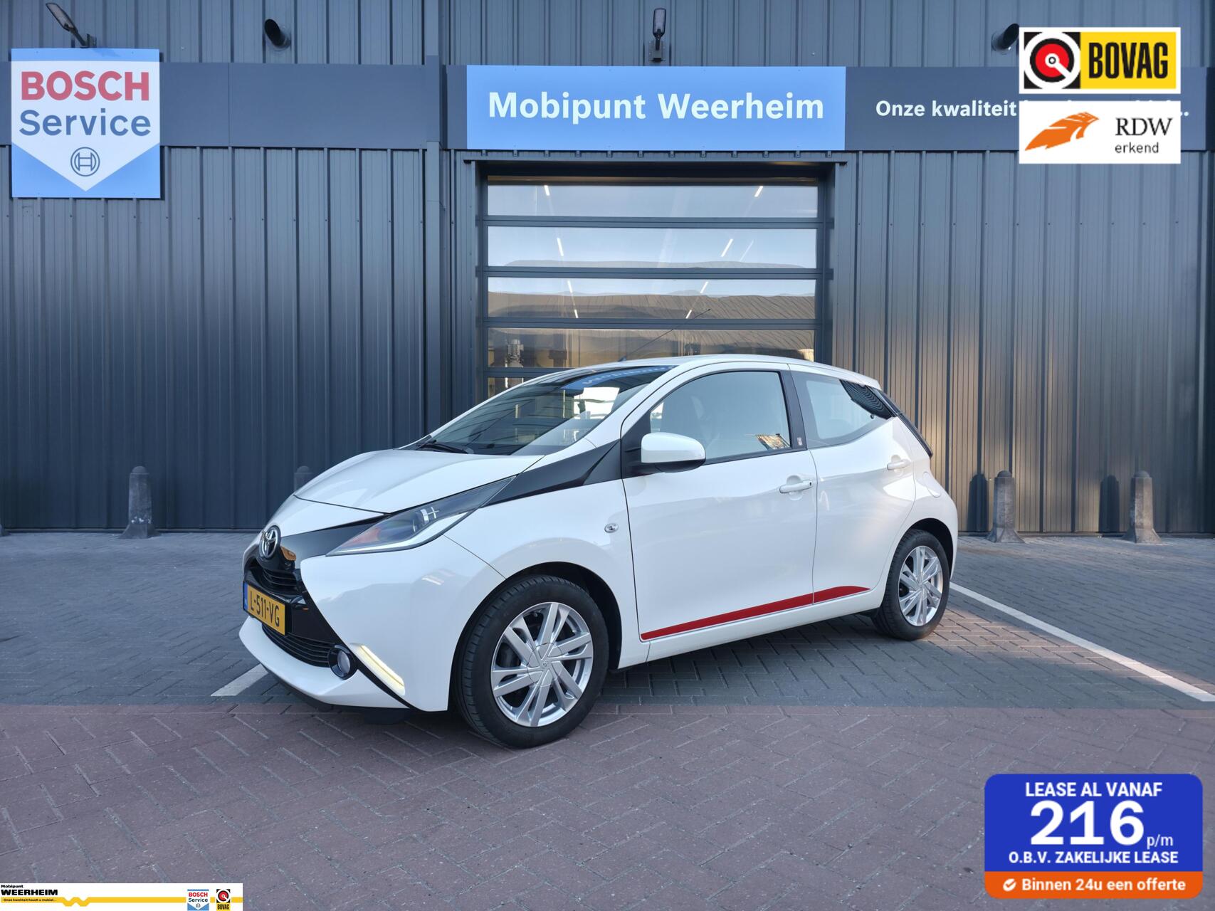 Toyota Toyota Aygo 1.0 VVT-i x-play 2018 - voorkant