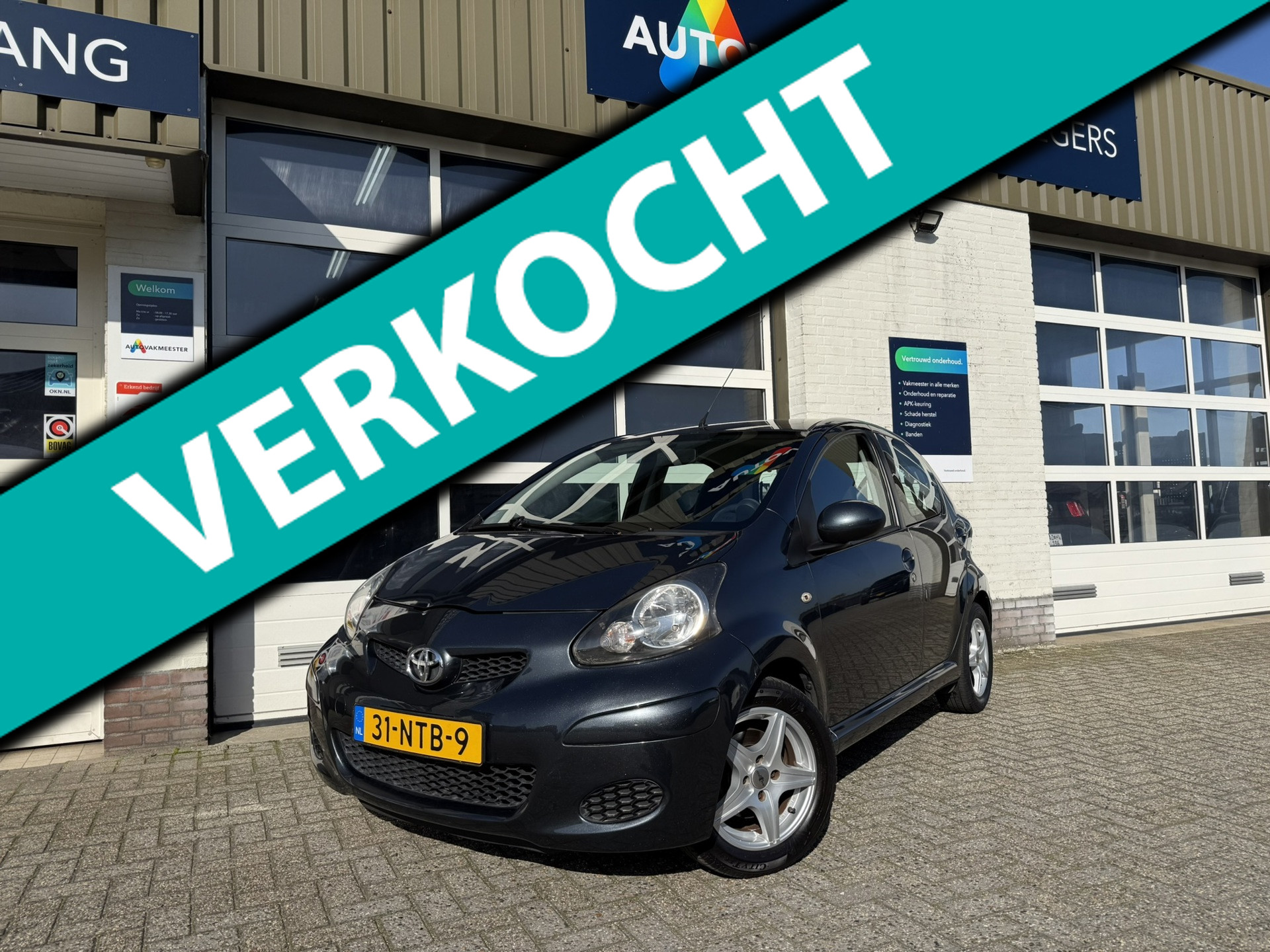 Toyota Toyota Aygo 1.0-12V Access|Apple carplay|Android carplay|Airco| 2009 - voorkant
