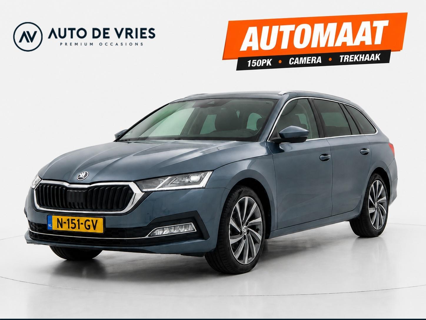Skoda Octavia 1.5 e-TSI 150pk Automaat Business Edition Plus | Navigatie | Stoelverwarming | Camera | Trekhaak 2021 - voorkant
