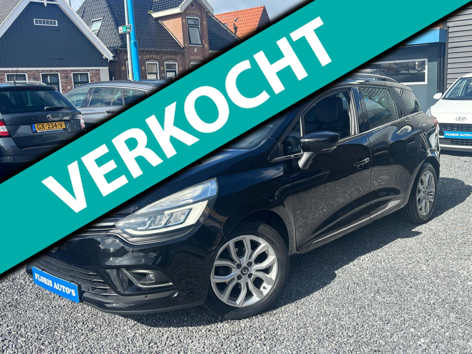 Renault Clio 0.9 TCe Intens|Keyless|Leder|Camera| 2017 - voorkant