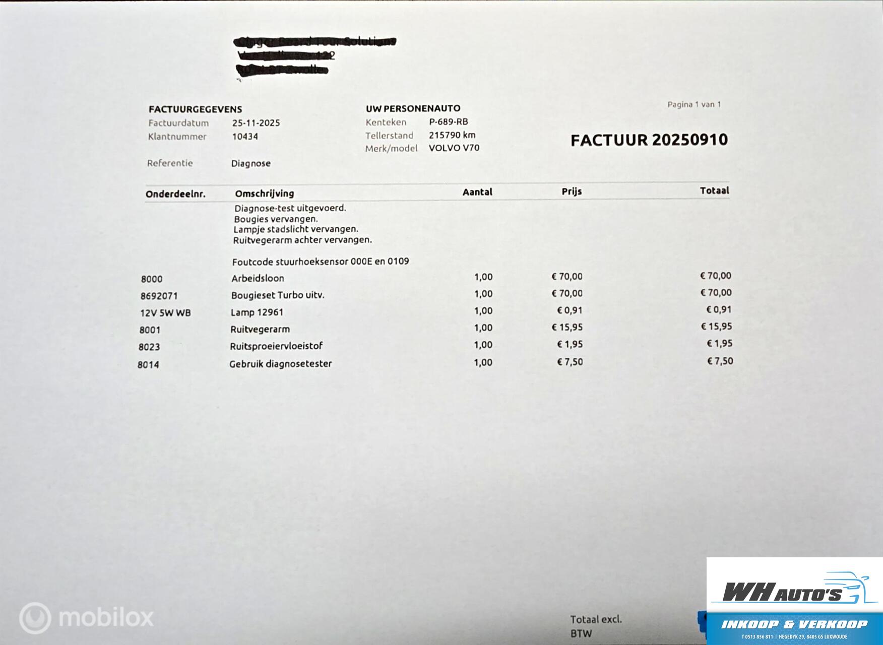 Foto van Volvo V70