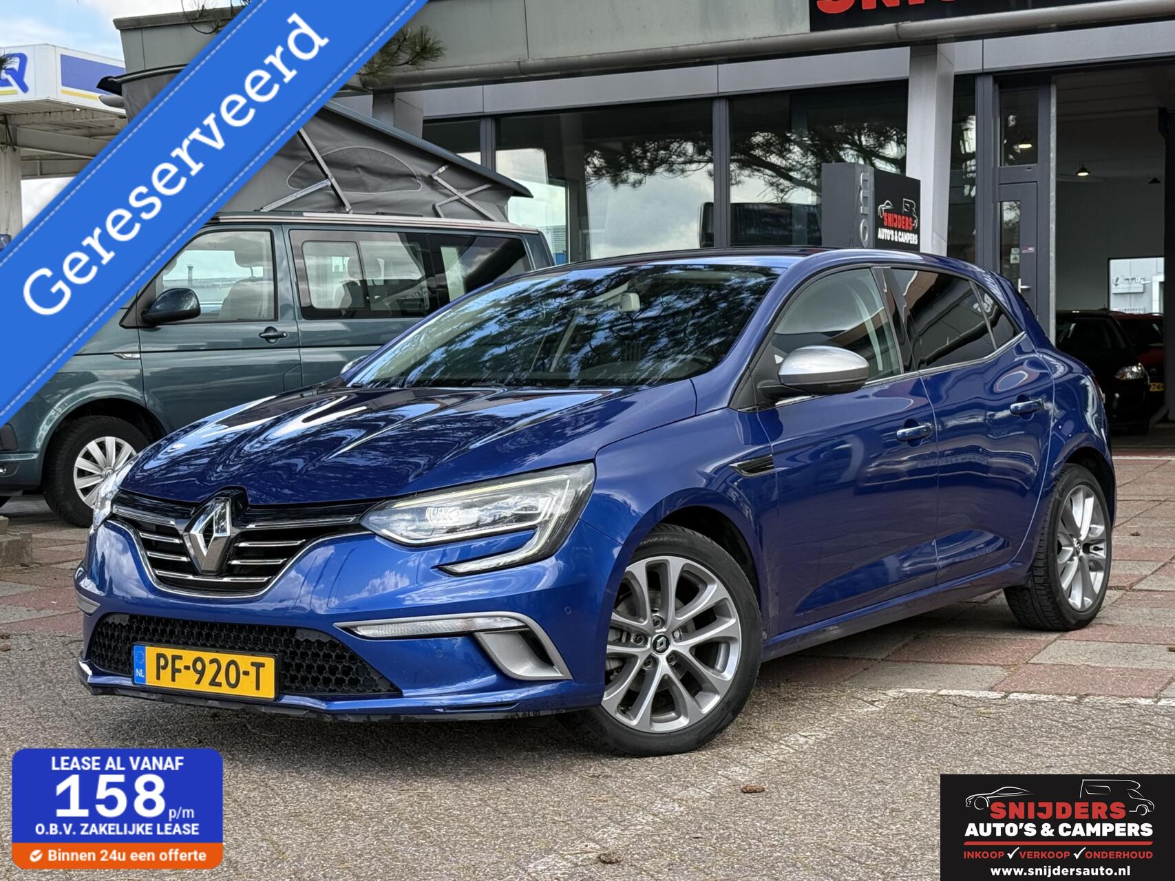 Renault Megane 1.2 TCe GT-Line 2017 - voorkant