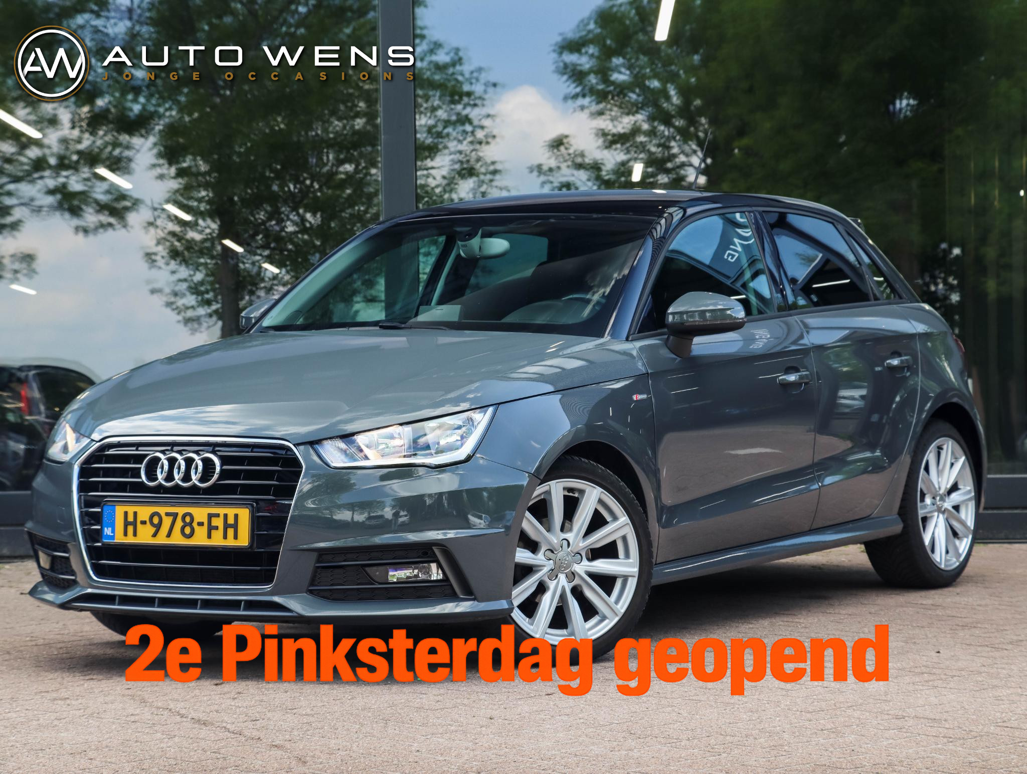 Audi A1 Sportback 1.0 TFSI Sport S line Edition 2018 - voorkant