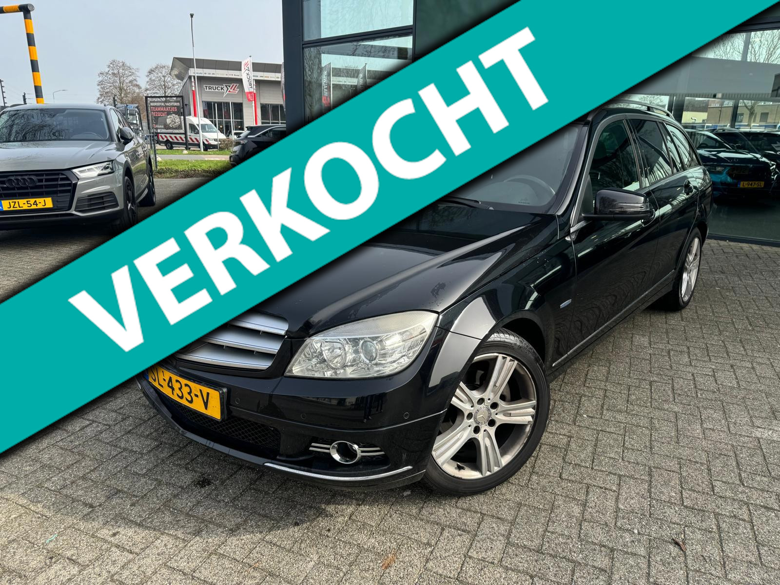 Mercedes-Benz C 180 Kompressor 180 K BlueEFFICIENCY Business Class Avantgarde ( Trekhaak, Electrische zetels, Navi, climatecontrol) 2009 - voorkant