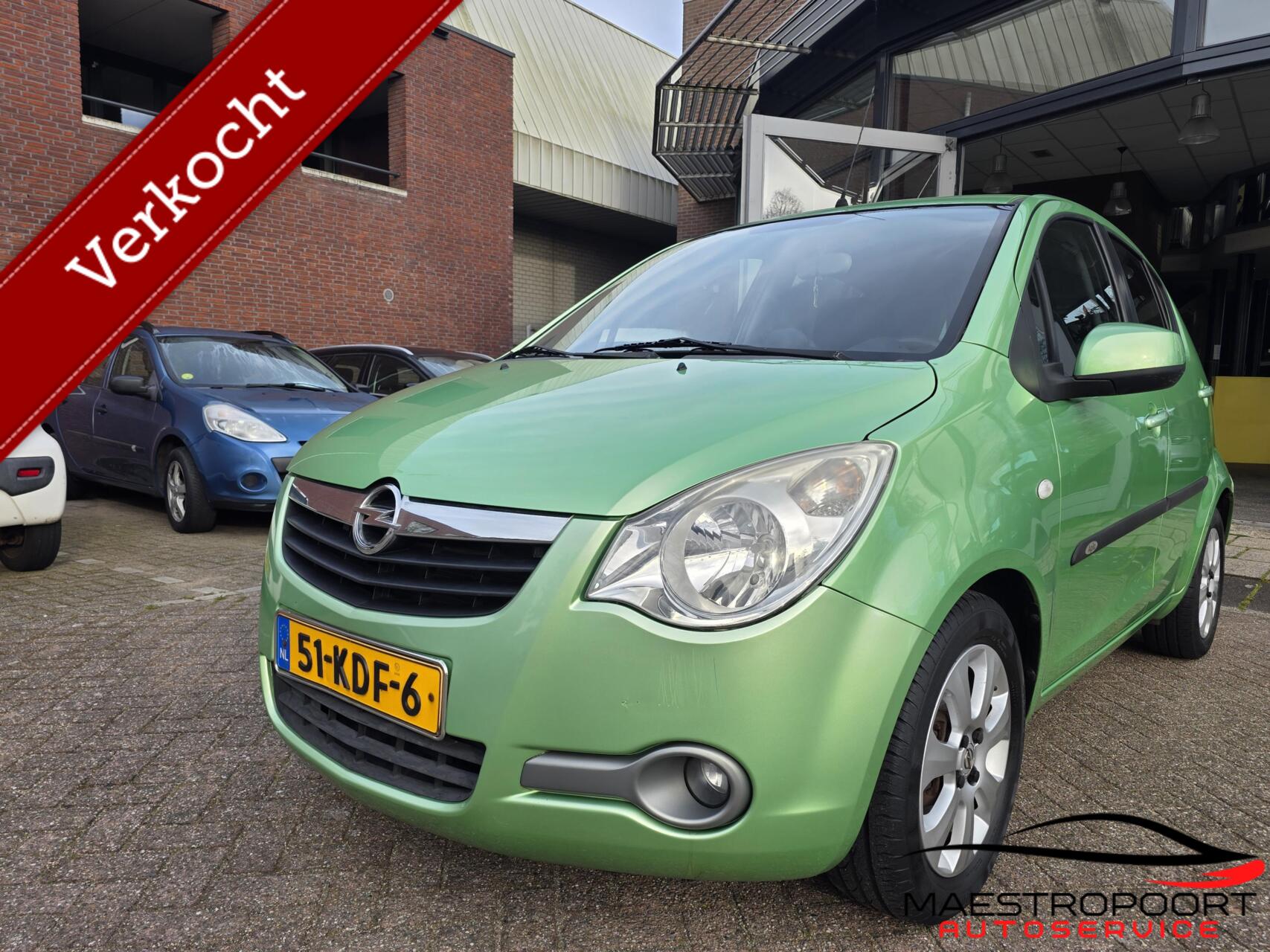 Opel Agila 1.0 Enjoy 2009 - voorkant