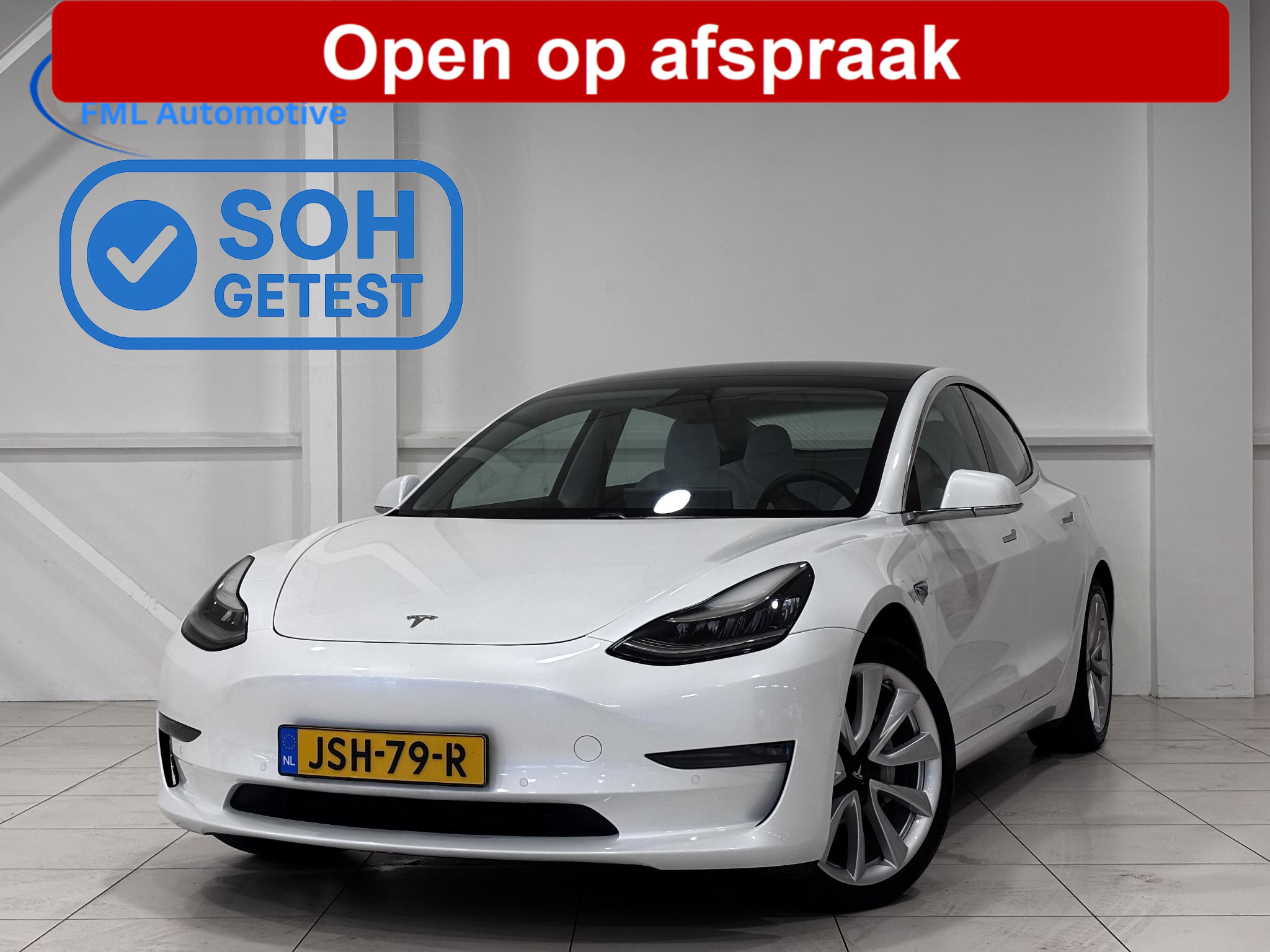 Tesla Model 3 Long Range AWD 75 kWh 2020 - voorkant