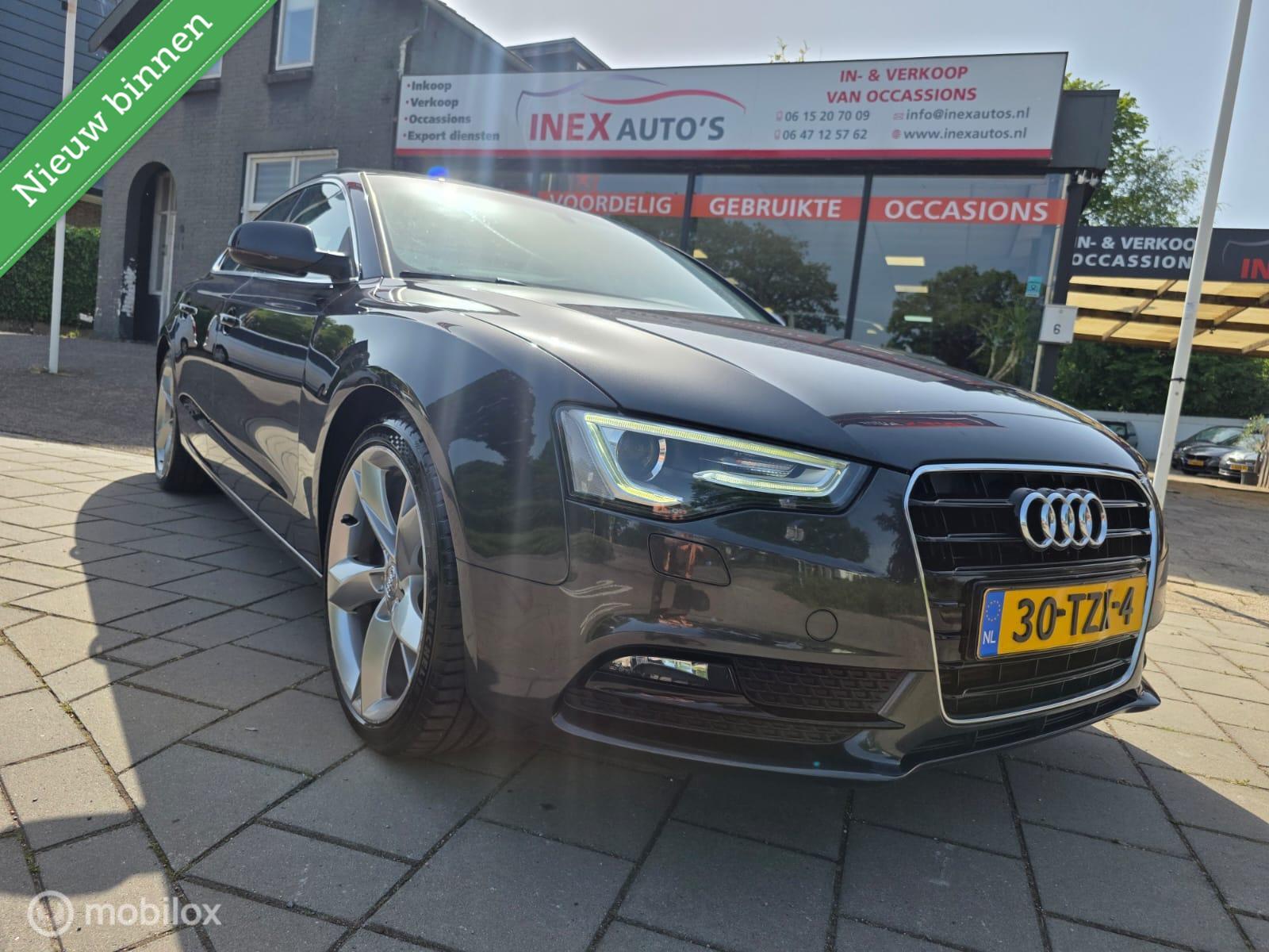 Audi A5 Sportback 2.0 TDIe Pro Line S Dealer onderhouden 2012 - voorkant