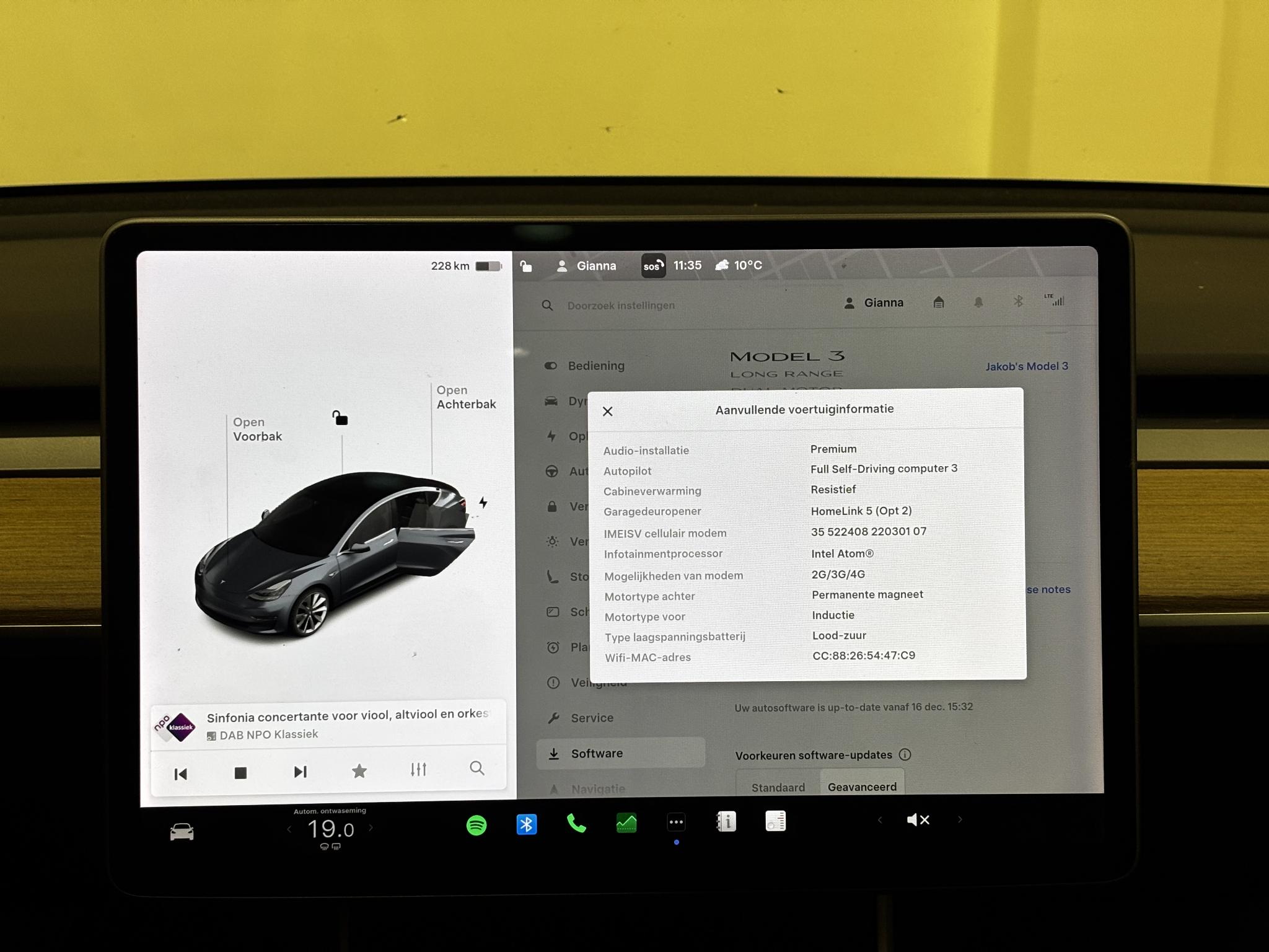 Foto van Tesla Model 3