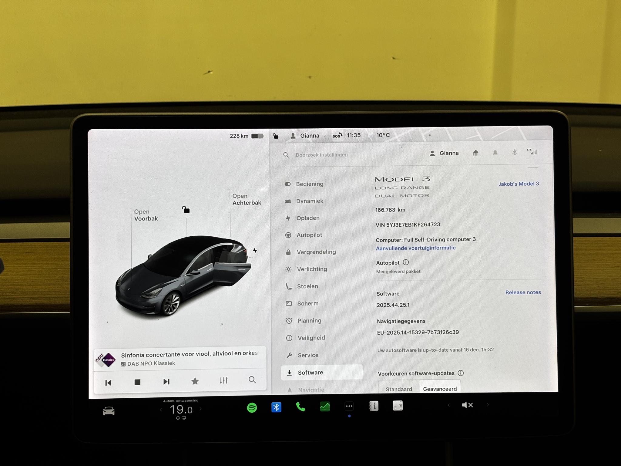 Foto van Tesla Model 3