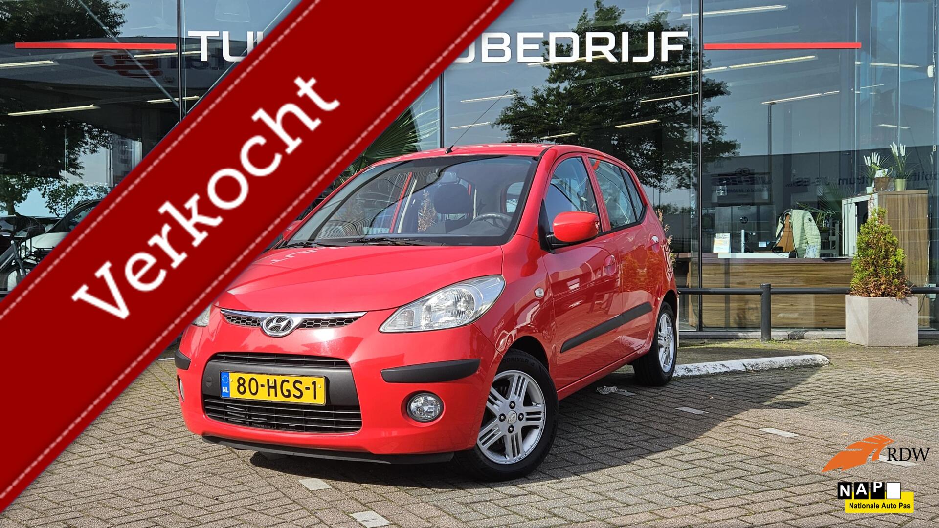 Hyundai I 10 1.1 i-Catcher Automaat Airco Goed onderhouden! 2008 - voorkant