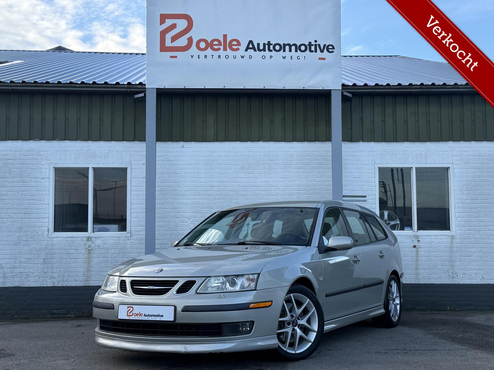 Saab Saab 9-3 2.8 V6 T Aero Aut. / Perfect Onderhouden! / 250pk! 2005 - voorkant