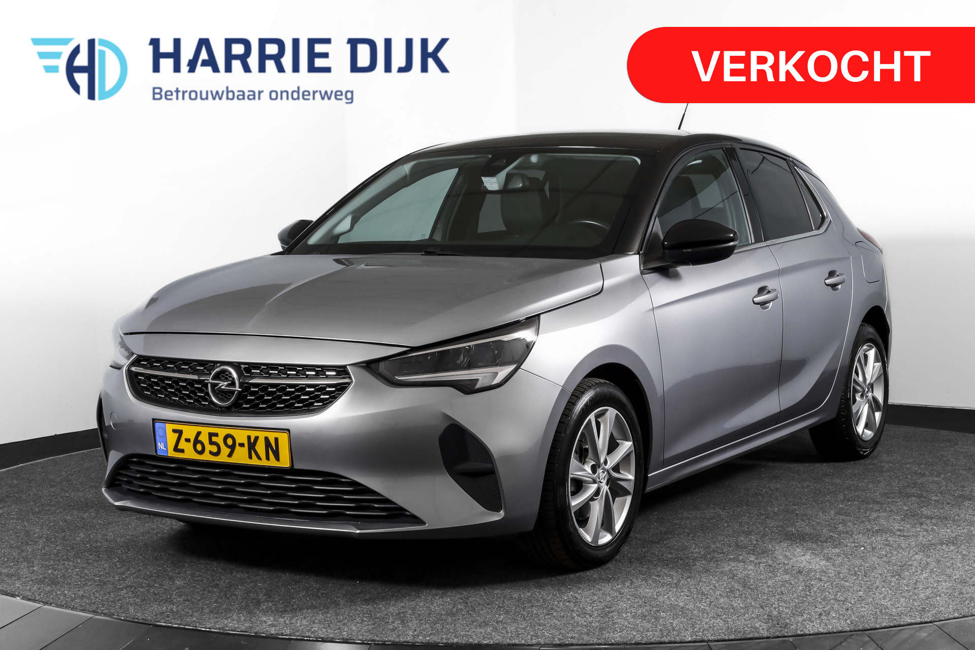 Opel Corsa 1.2 100 PK Elegance 2021 - voorkant