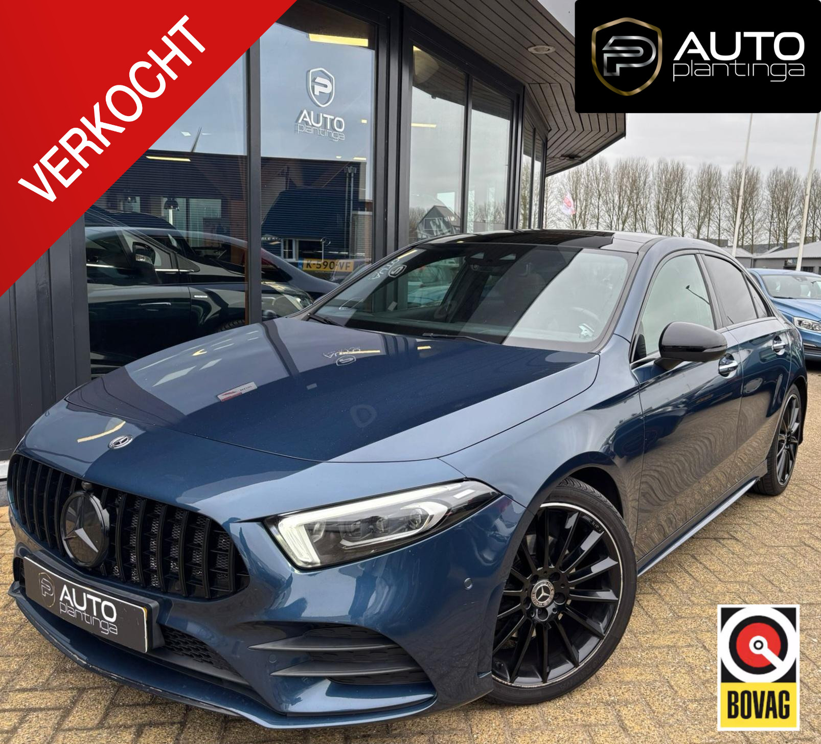 Mercedes-Benz A 180 D 180 d Launch Edition Premium Plus 2019 - voorkant