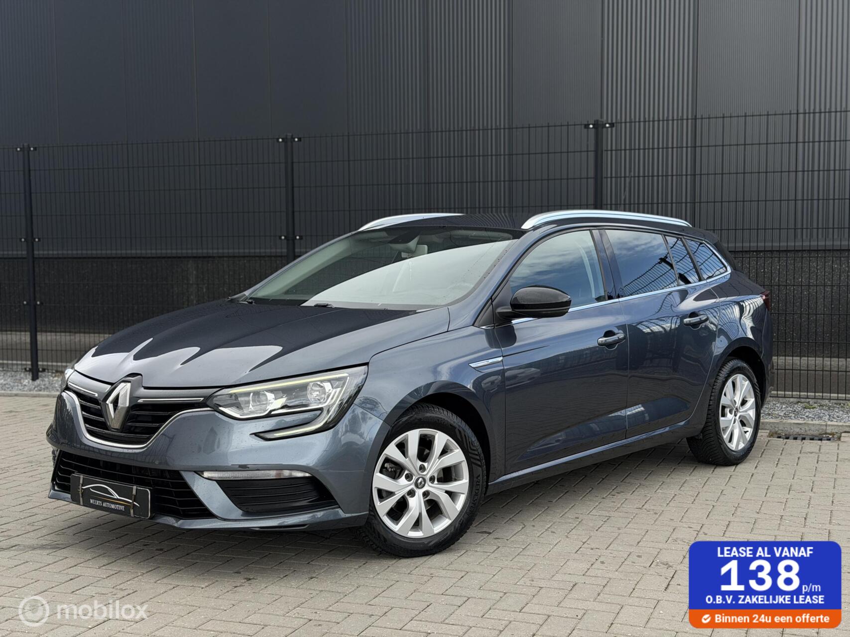 Renault Megane 1.3 TCe Limited |CRUISE|AIRCO|LED|NAP 2019 - voorkant