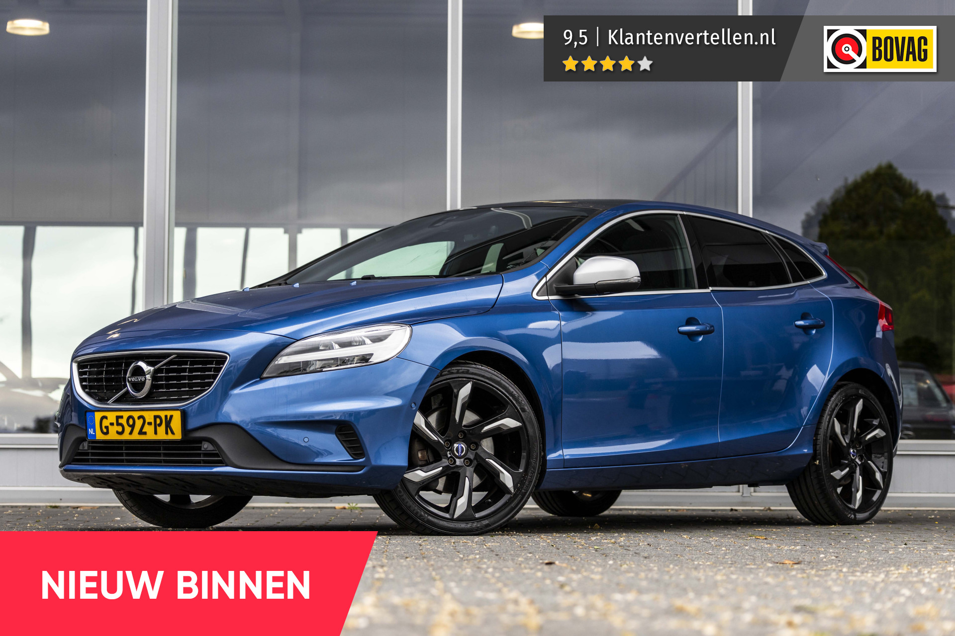 Volvo V40 1.5 T3 Polar+ Sport 2019 - voorkant