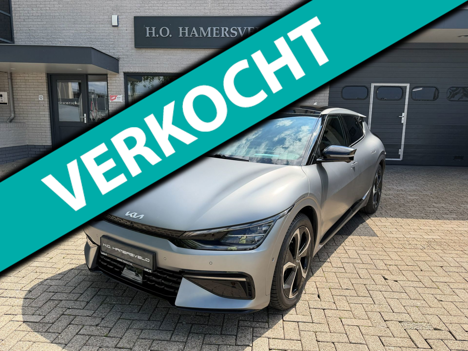 Kia Ev6 GT-Line 77.4 kWh met alle verkrijgbare opties!! 2022 - voorkant
