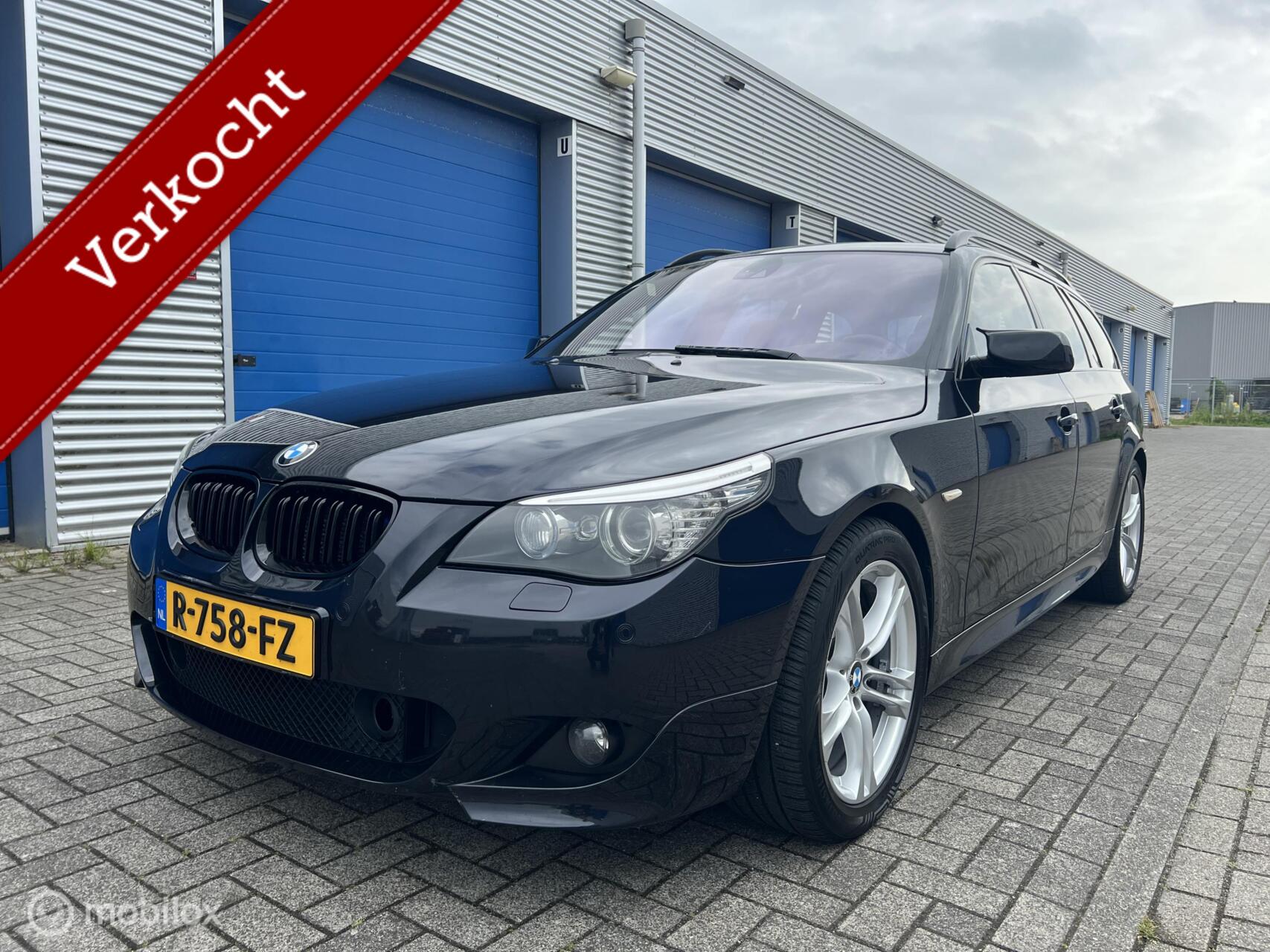 BMW 5er Reihe 530xd | M-Pakket | BOMVOL! 2007 - voorkant