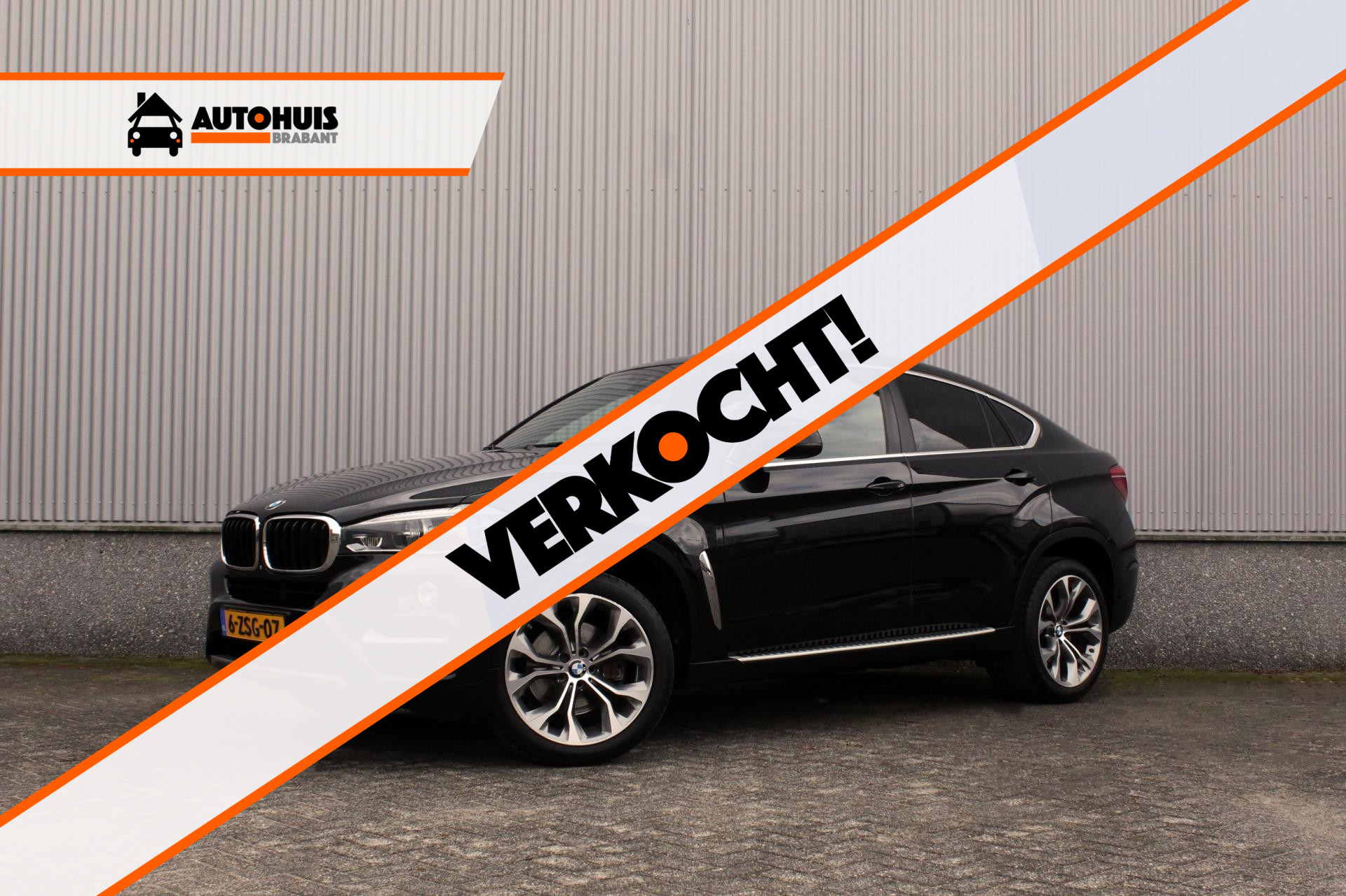 BMW X6 Xdrive35i XDrive35i Aut. High Executive Head-up, Soft-Close, LED 2015 - voorkant