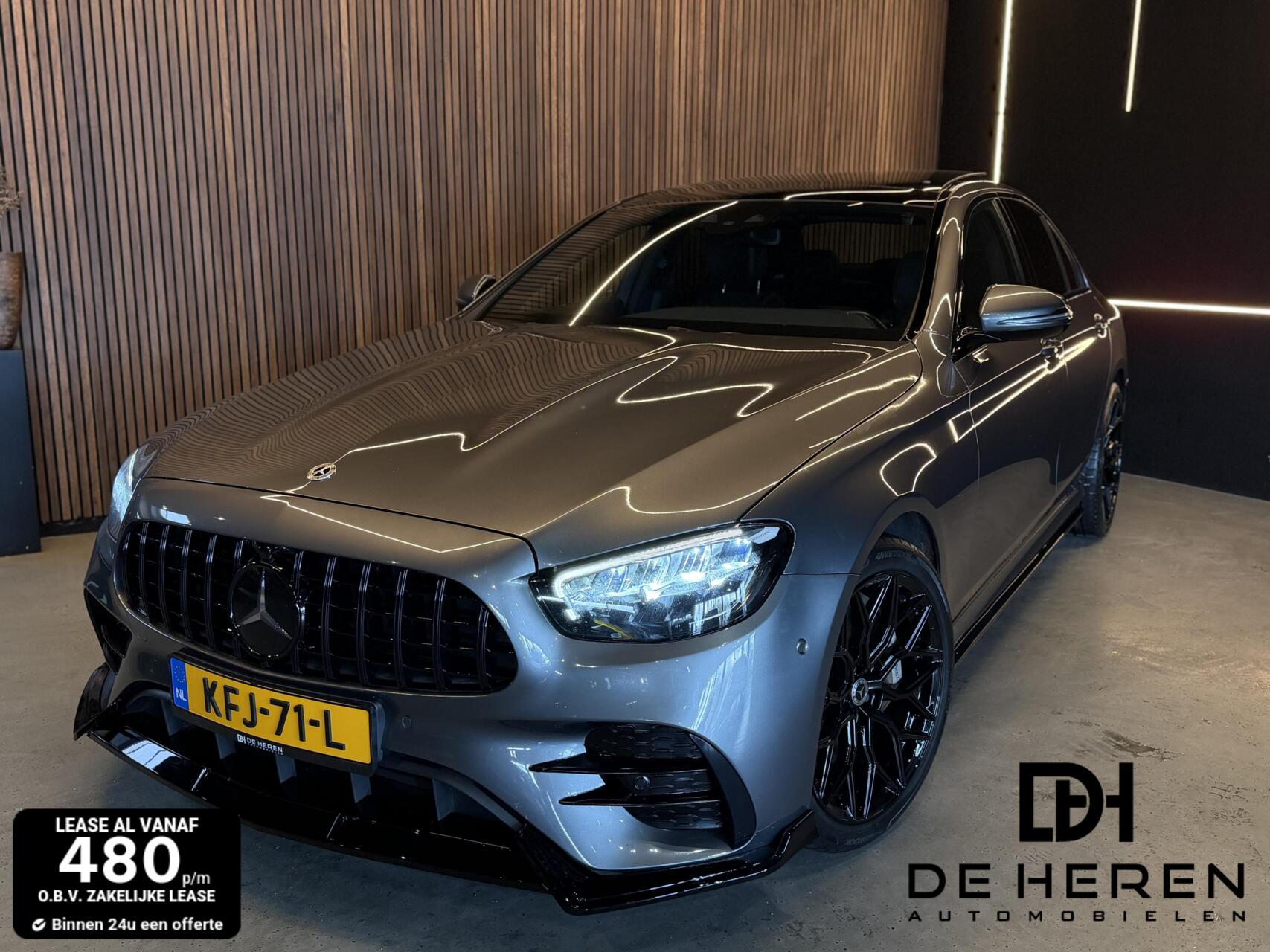 Mercedes-Benz E 300 E 300 e AMG Line PANO ACC  MAXTON dealer oh 2021 - voorkant