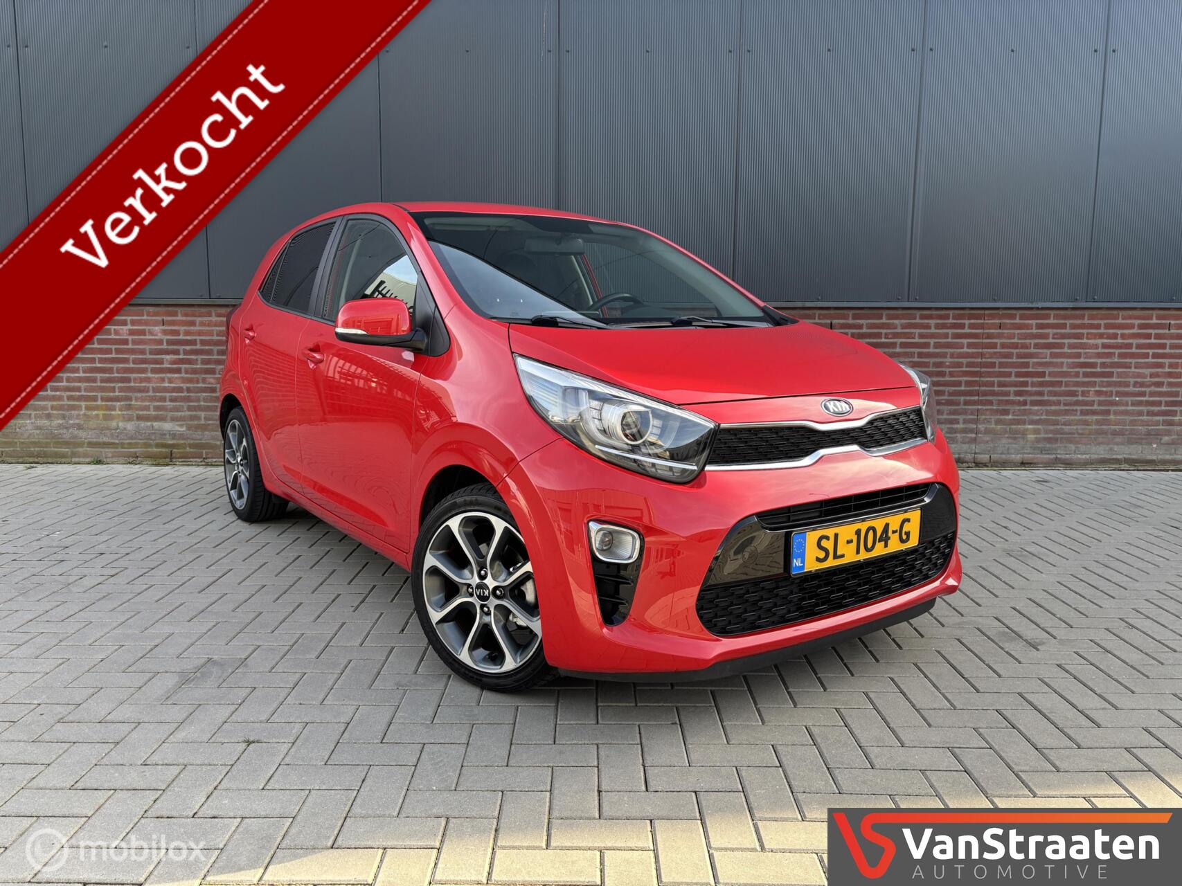Kia Picanto 1.0 CVVT Design Ed. | Carplay | Leder | Cruise 2018 - voorkant