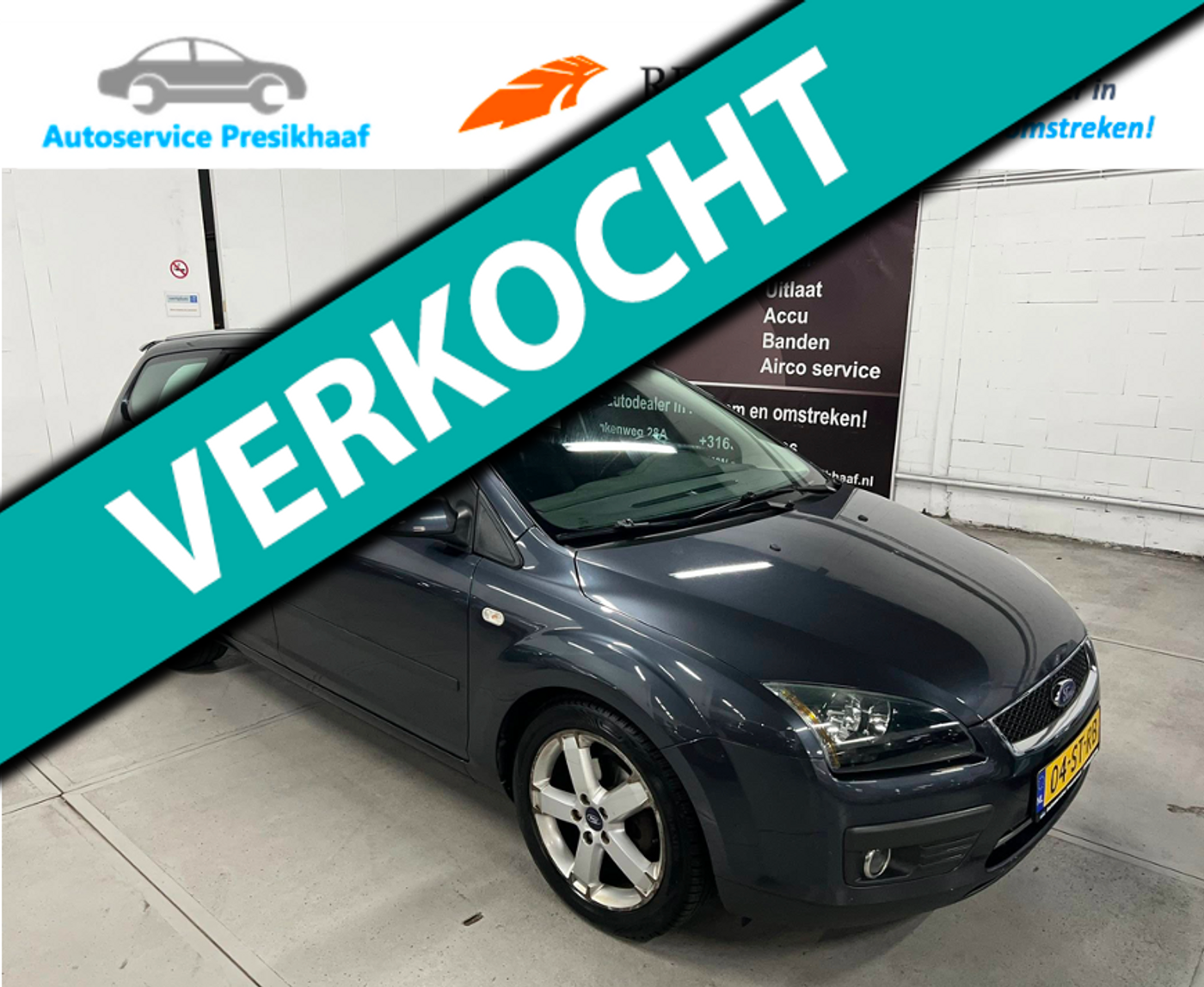 Ford Focus 1.6-16V Futura AIRCO / NAP / LM VELGEN 2006 - voorkant