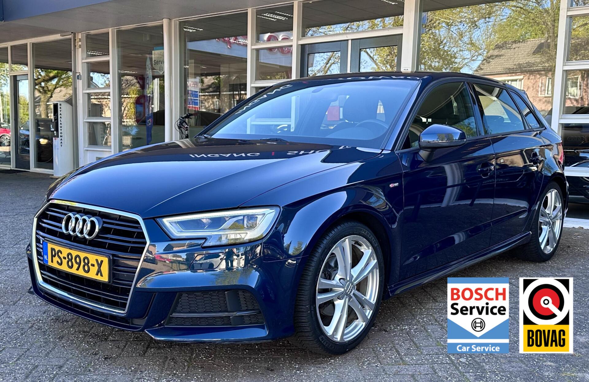 Audi A3 Sportback 1.0 TFSI S-Line Led, Bluetooth, Navi, Pdc, LM.. 2017 - voorkant