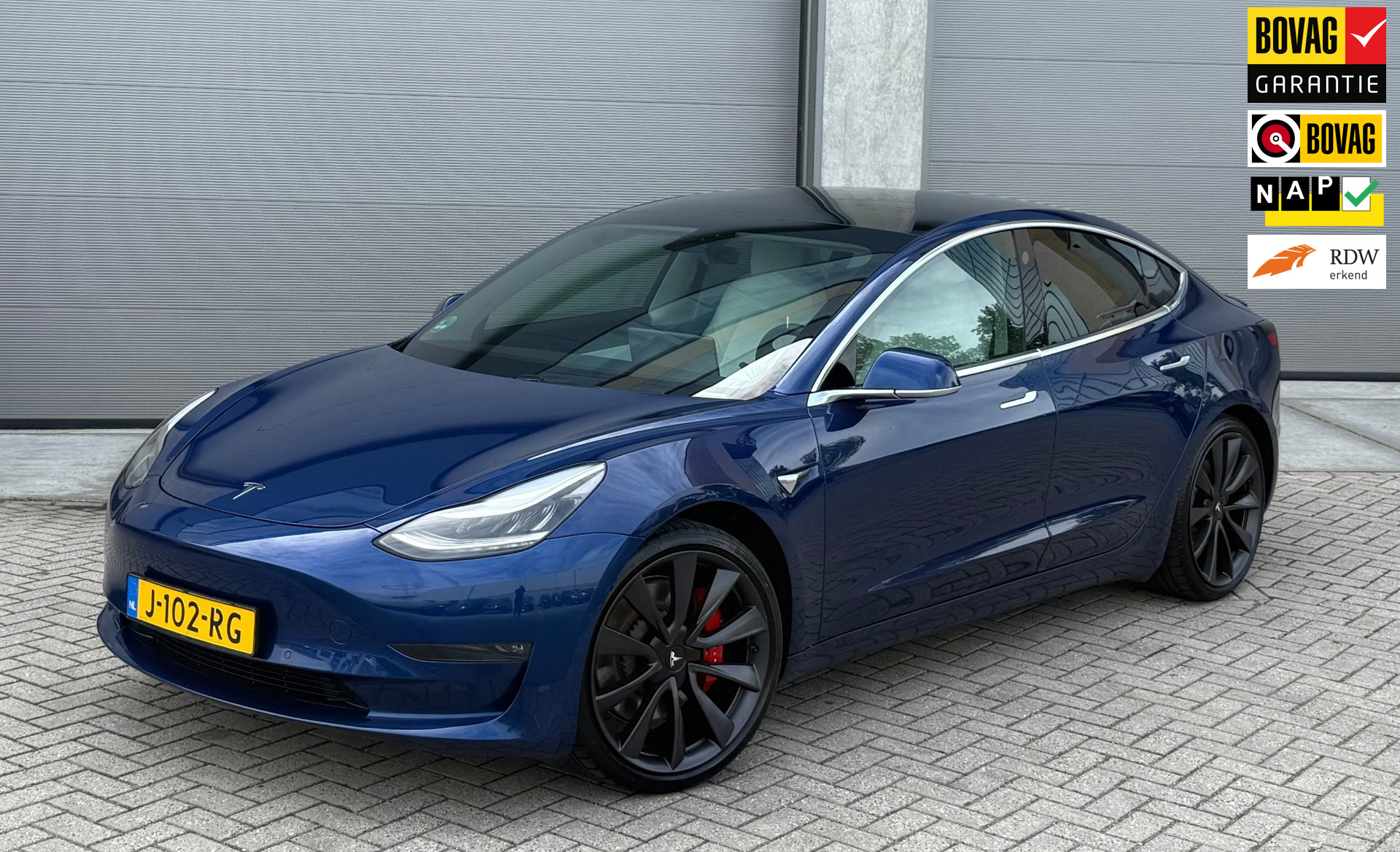 Tesla Model 3 Long Range AWD 75kWh 2020 - voorkant