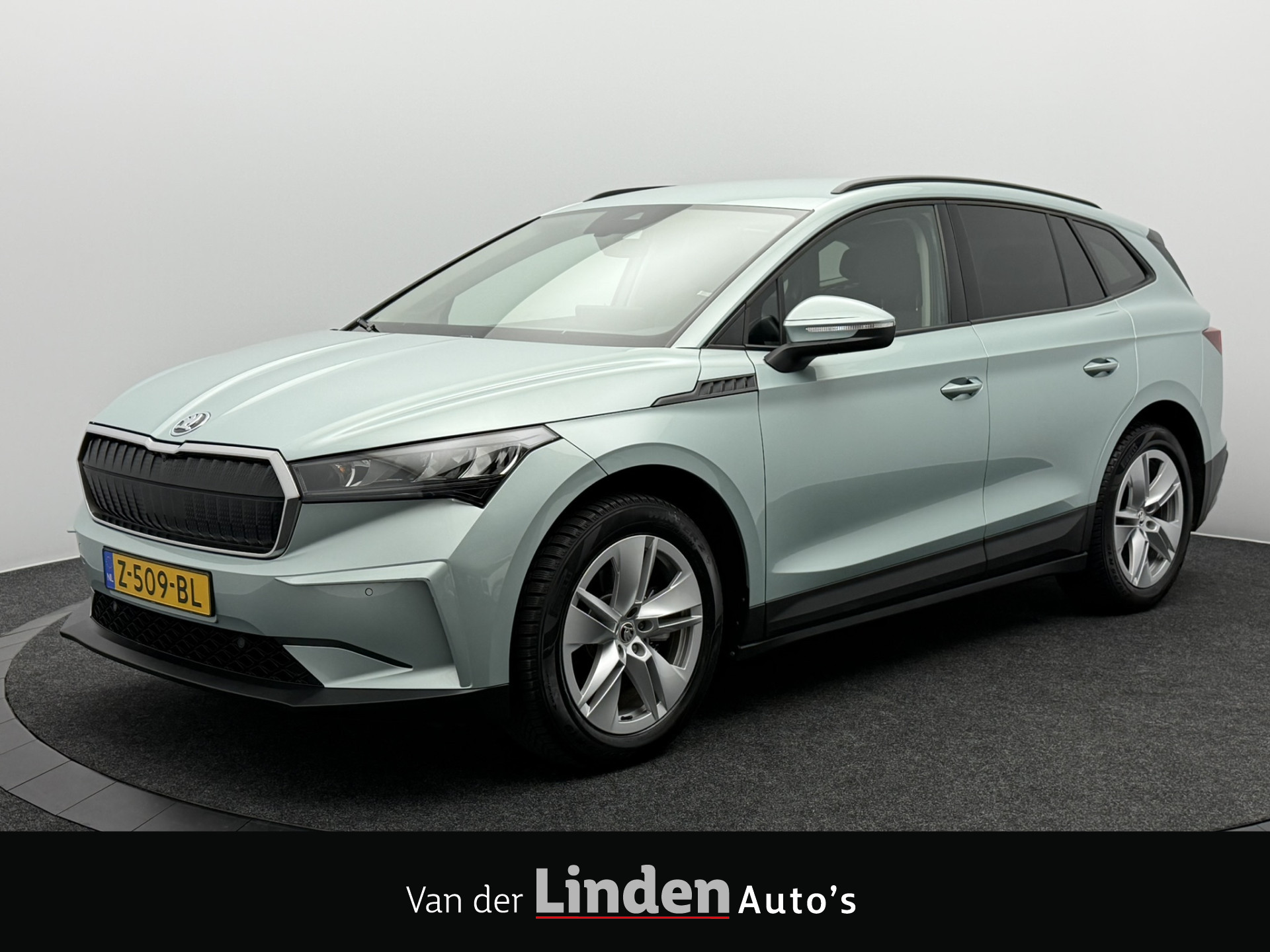 Skoda Enyaq 60 Selection SOH 95,3% | Camera | Navigatie | Stoel/Stuurverwarming | Carplay&Android 2024 - voorkant
