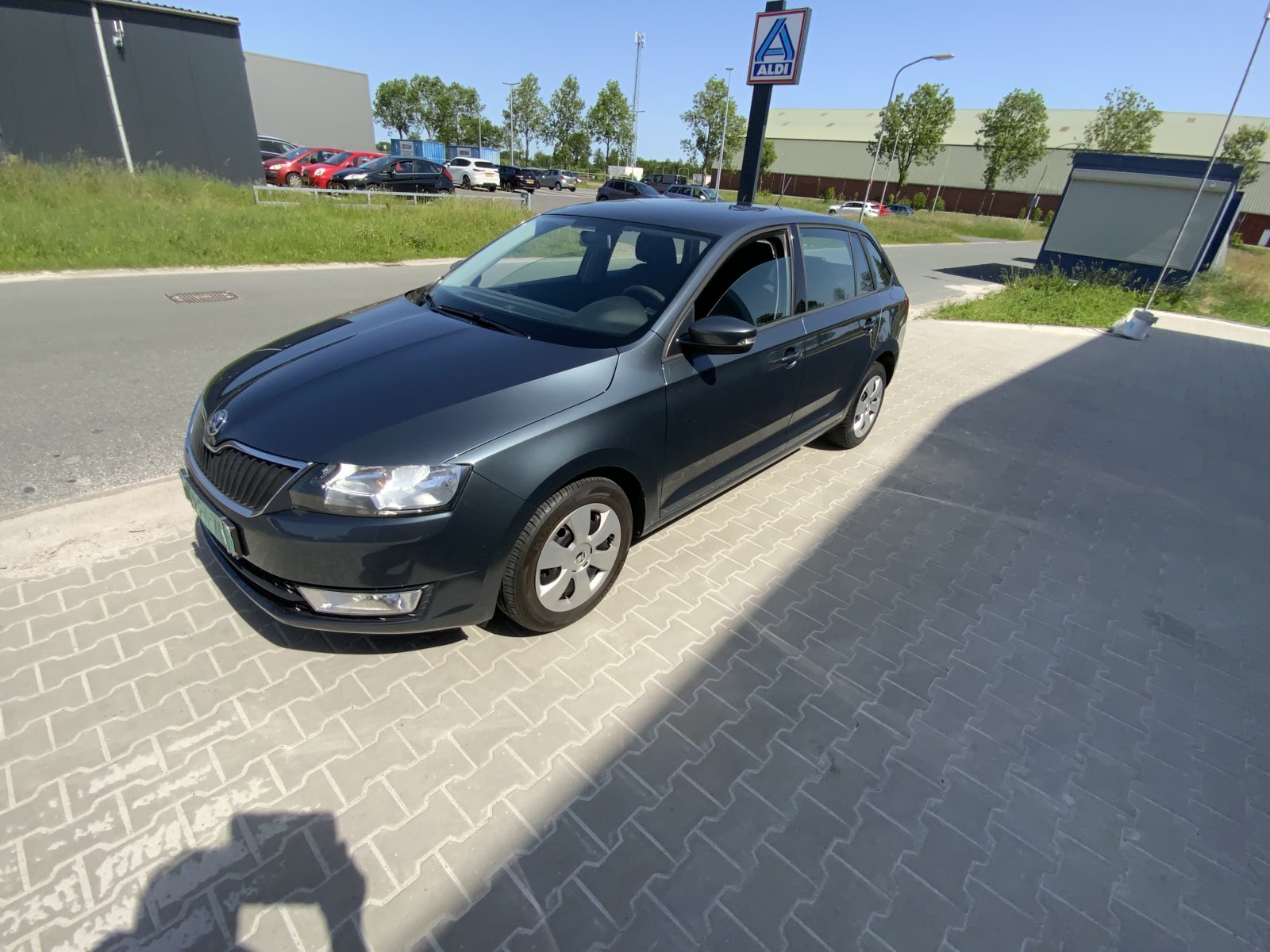 Skoda Rapid Spaceback 1.2 TSI Grt Ambition 2016 - voorkant