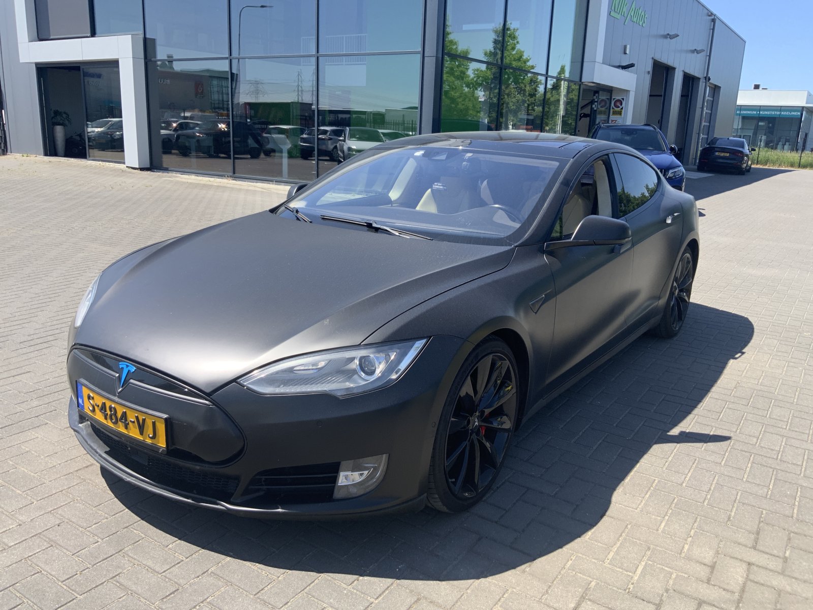 Inspectiefoto van Tesla Model S