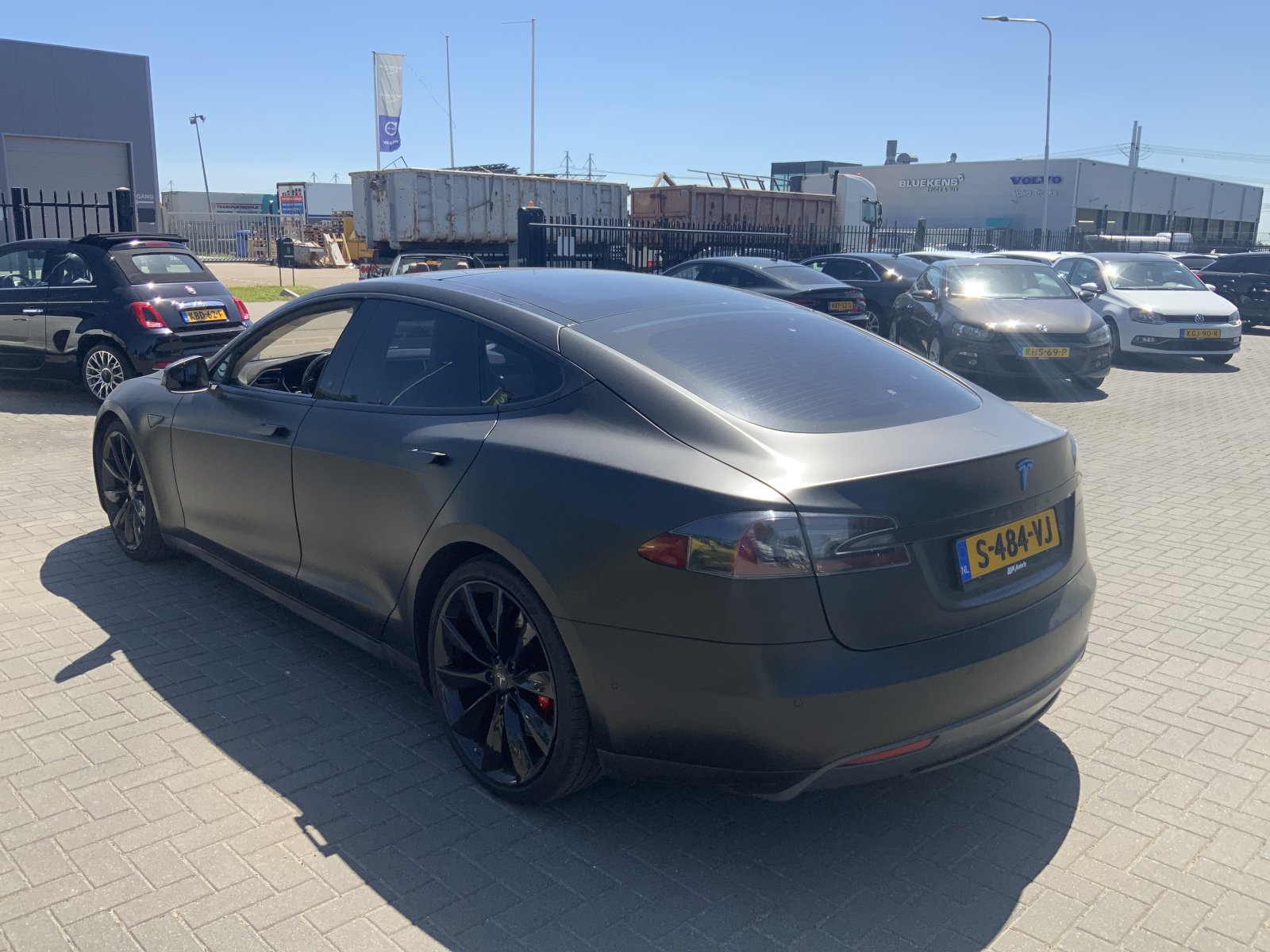 Inspectiefoto van Tesla Model S