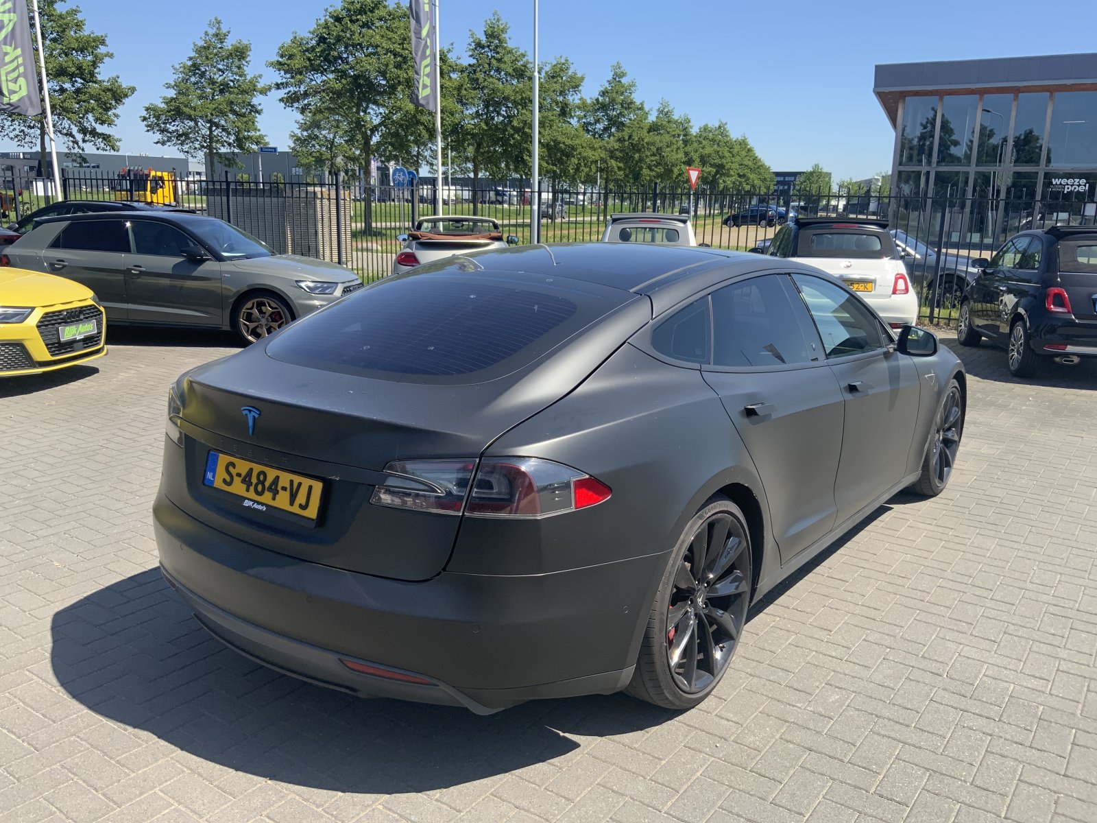 Inspectiefoto van Tesla Model S