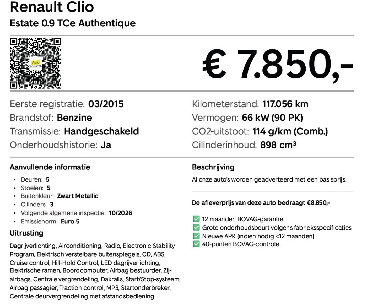 Foto van Renault Clio