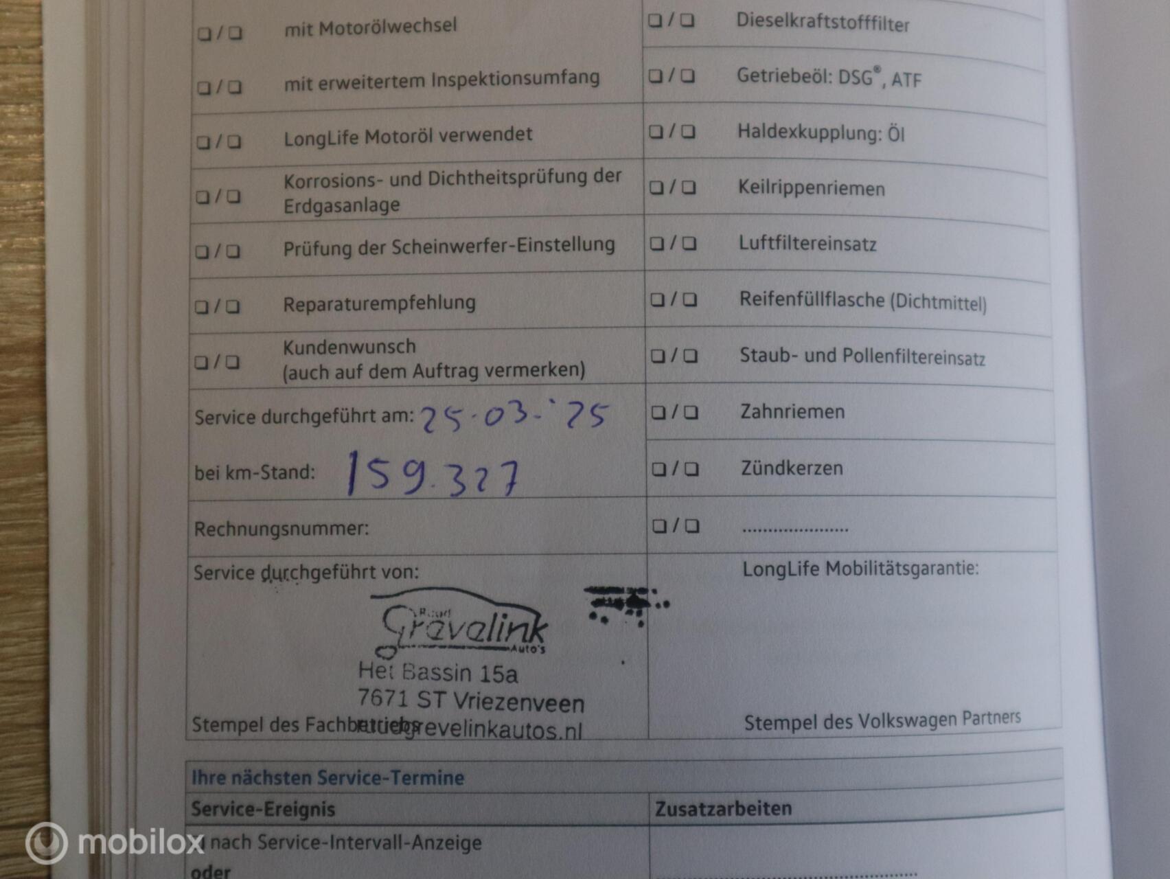 Foto van Volkswagen Touran