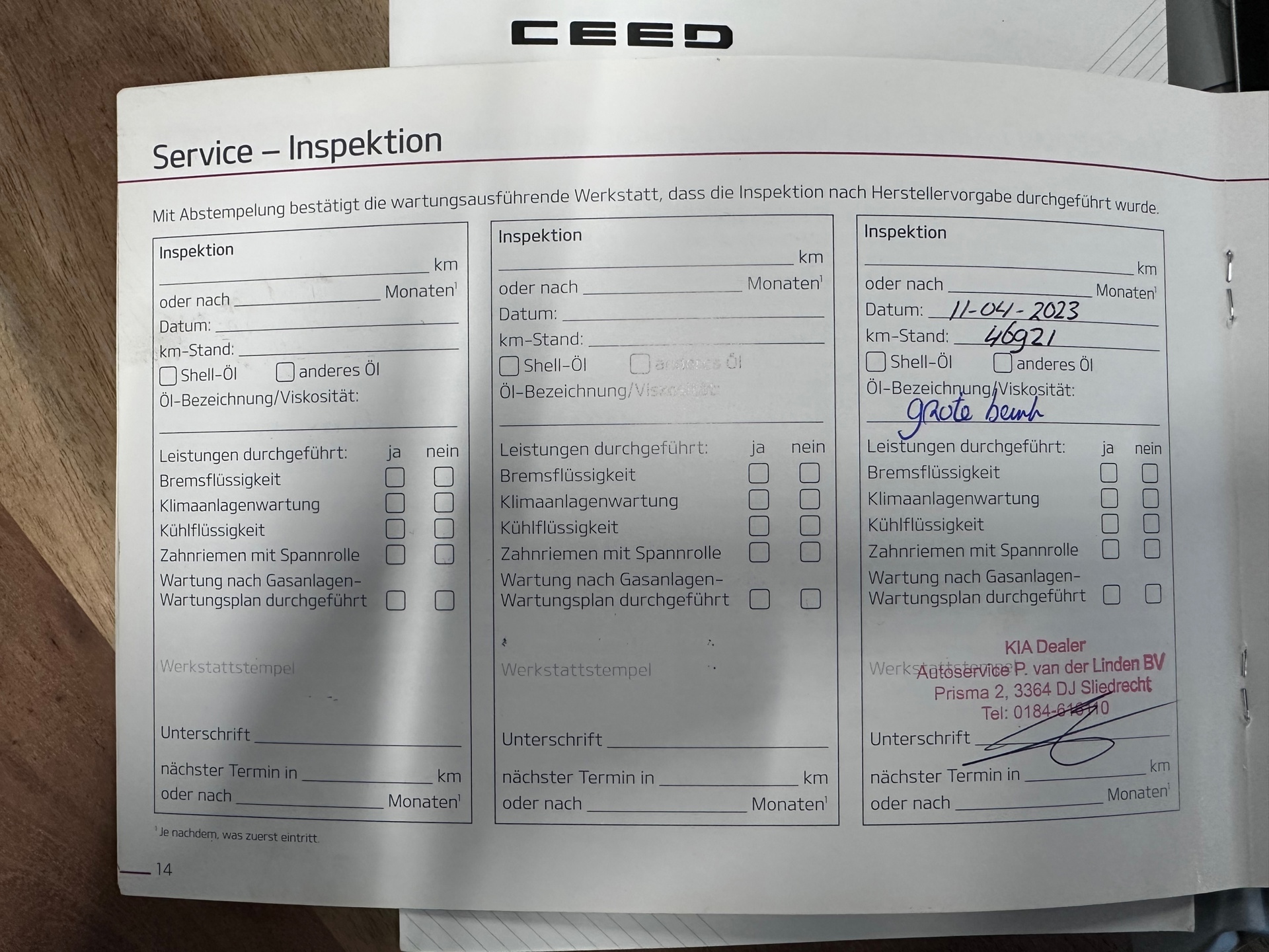 Foto van Kia Xceed