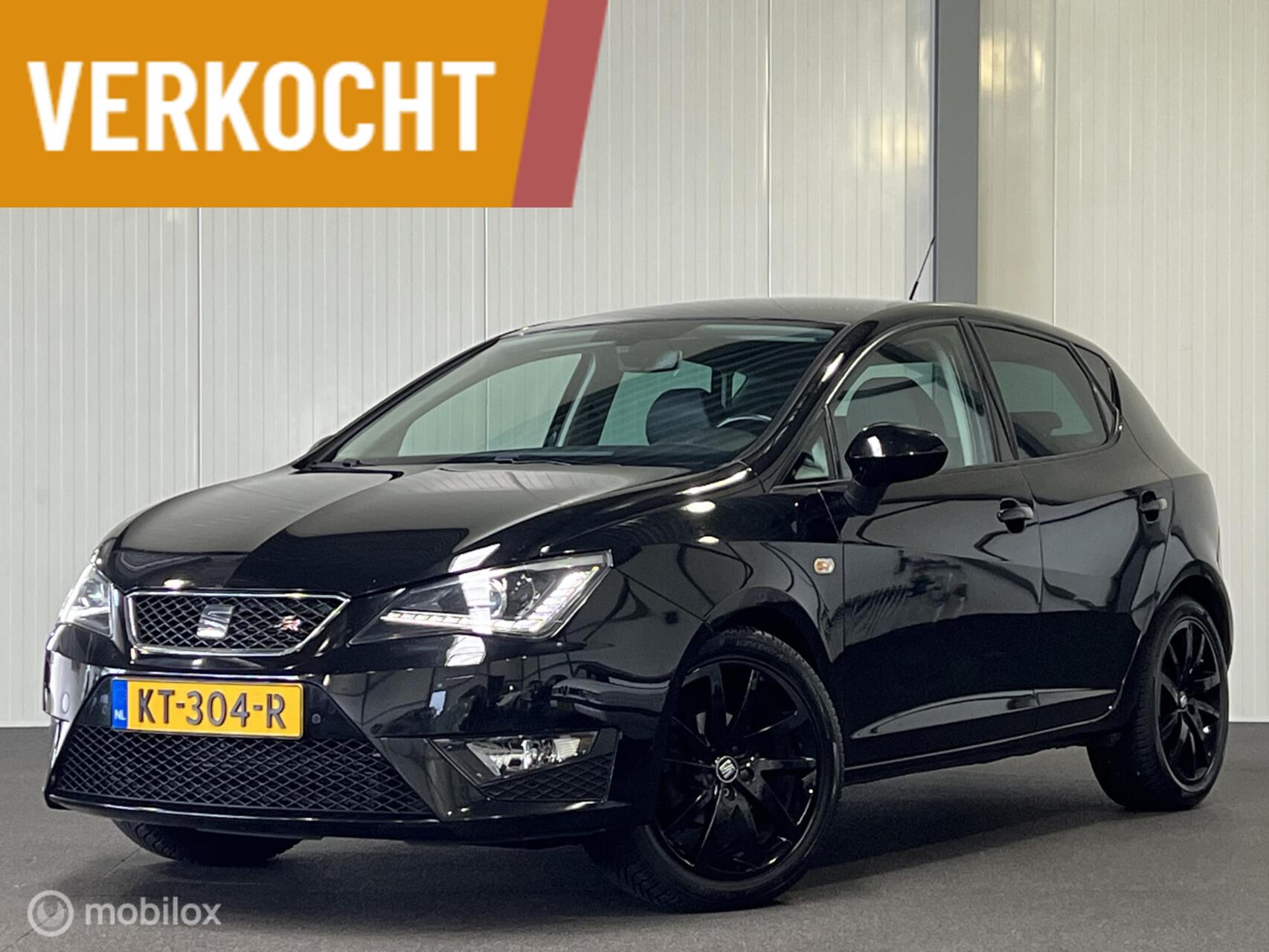 Seat Ibiza 1.4 TDI FR [ NAP led/xenon leer/alcantara camera ] 2016 - voorkant