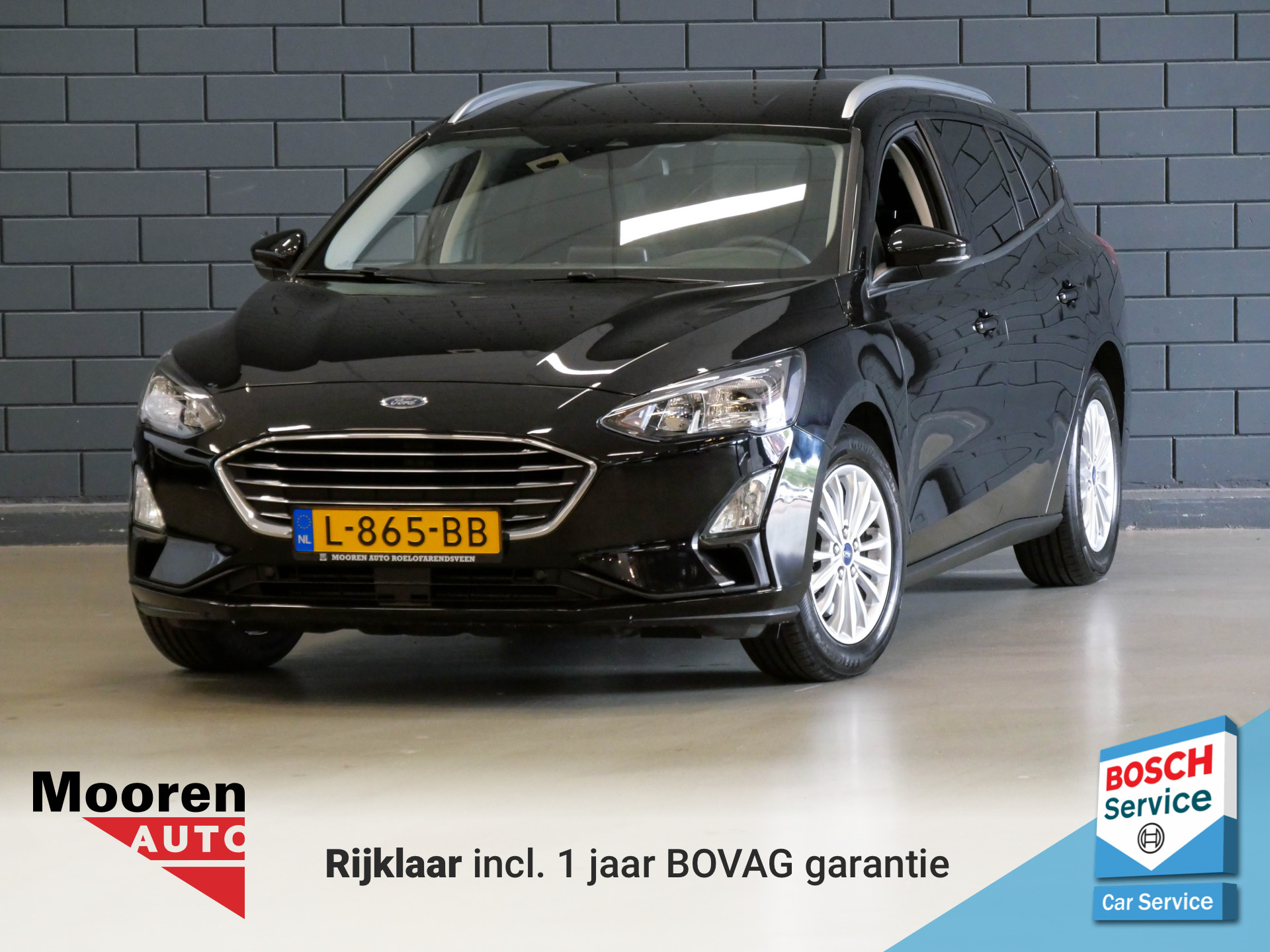 Ford Focus 1.0 EcoBoost 126PK Automaat Titanium X Business 2021 - voorkant