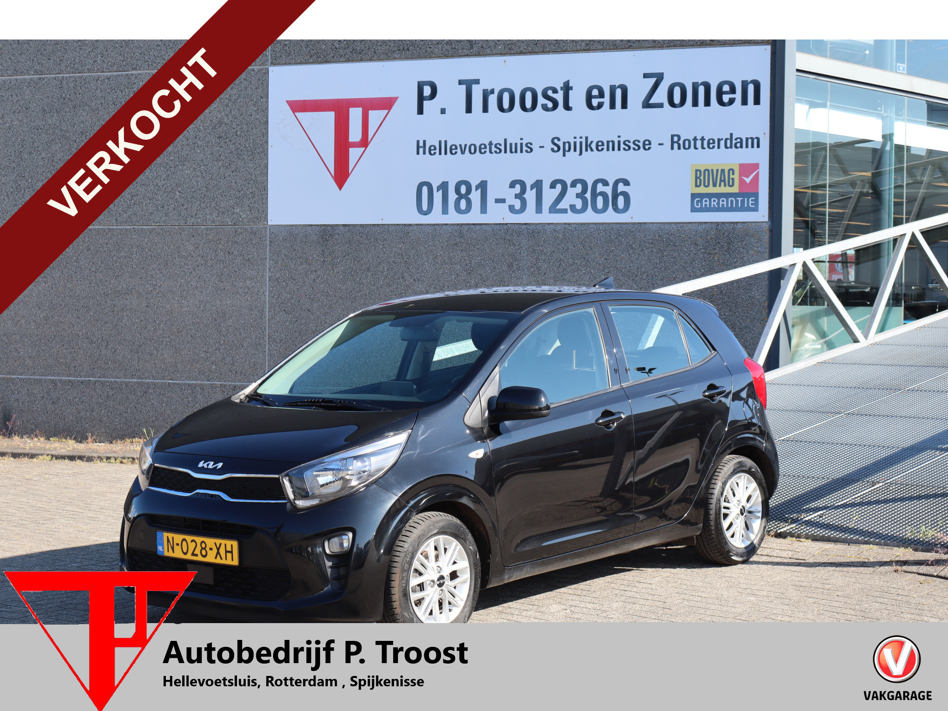 Kia Picanto 1.0 DPi DynamicLine Achteruitrijcamera/Apple carplay/DAB/Cruise control/Airco/Centrale deurvergrendeling/Elektrische ramen/Licht metalen velgen 2022 - voorkant