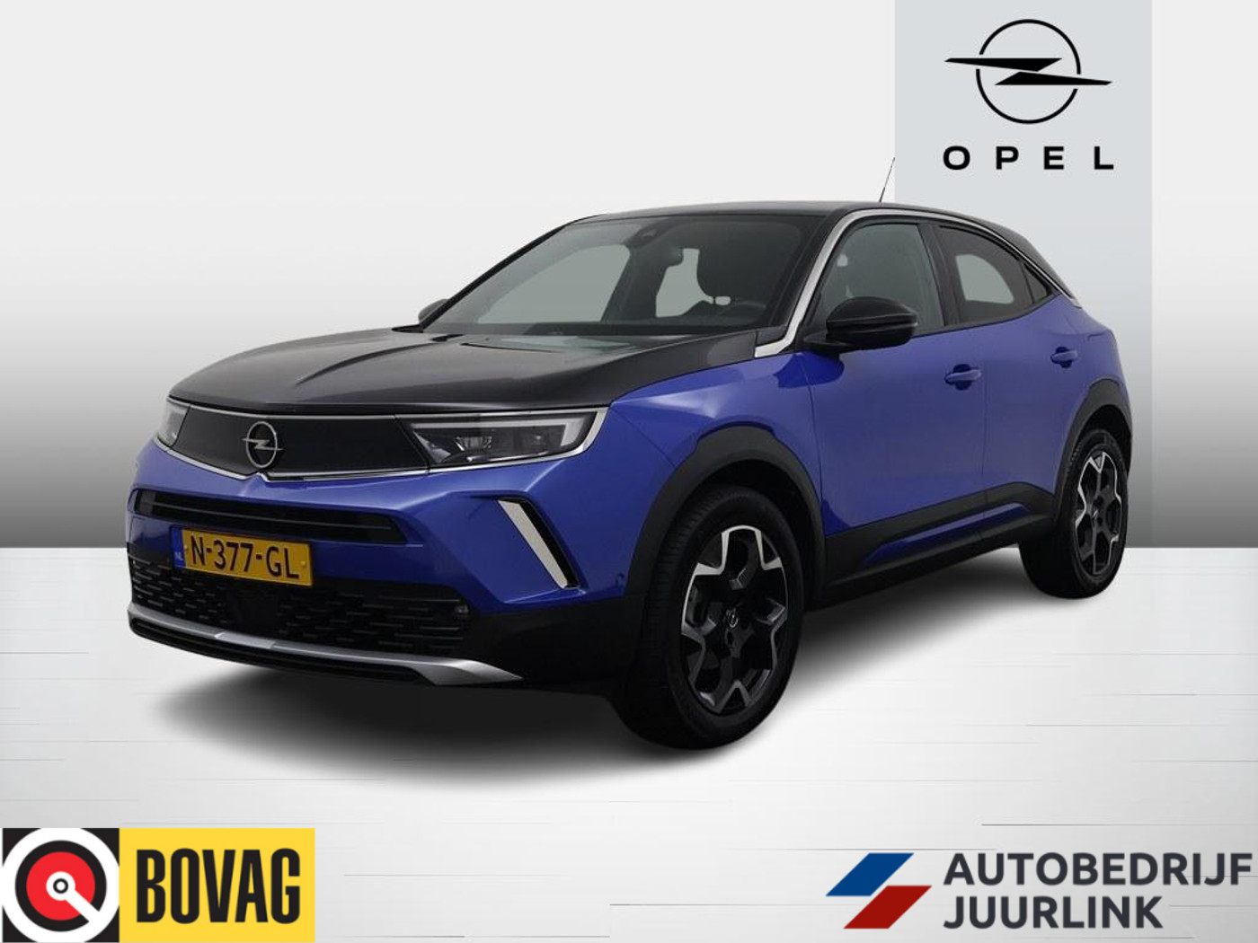 Opel Mokka 1.2 Turbo 130pk Automaat Ultimate  Leder/Nav/Agr/ 2021 - voorkant