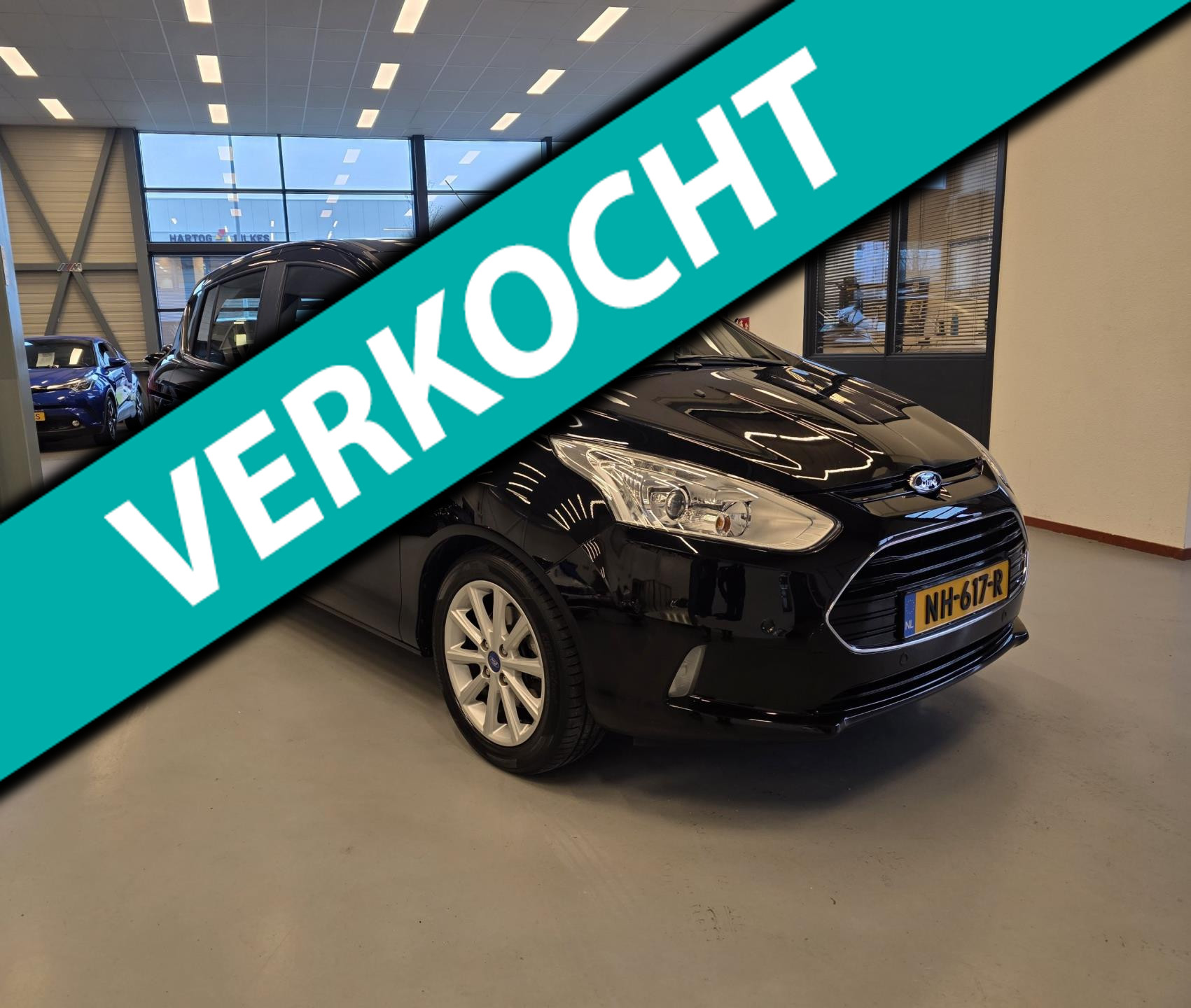 Ford B-max 1.0 EcoBoost Titanium 2017 - voorkant